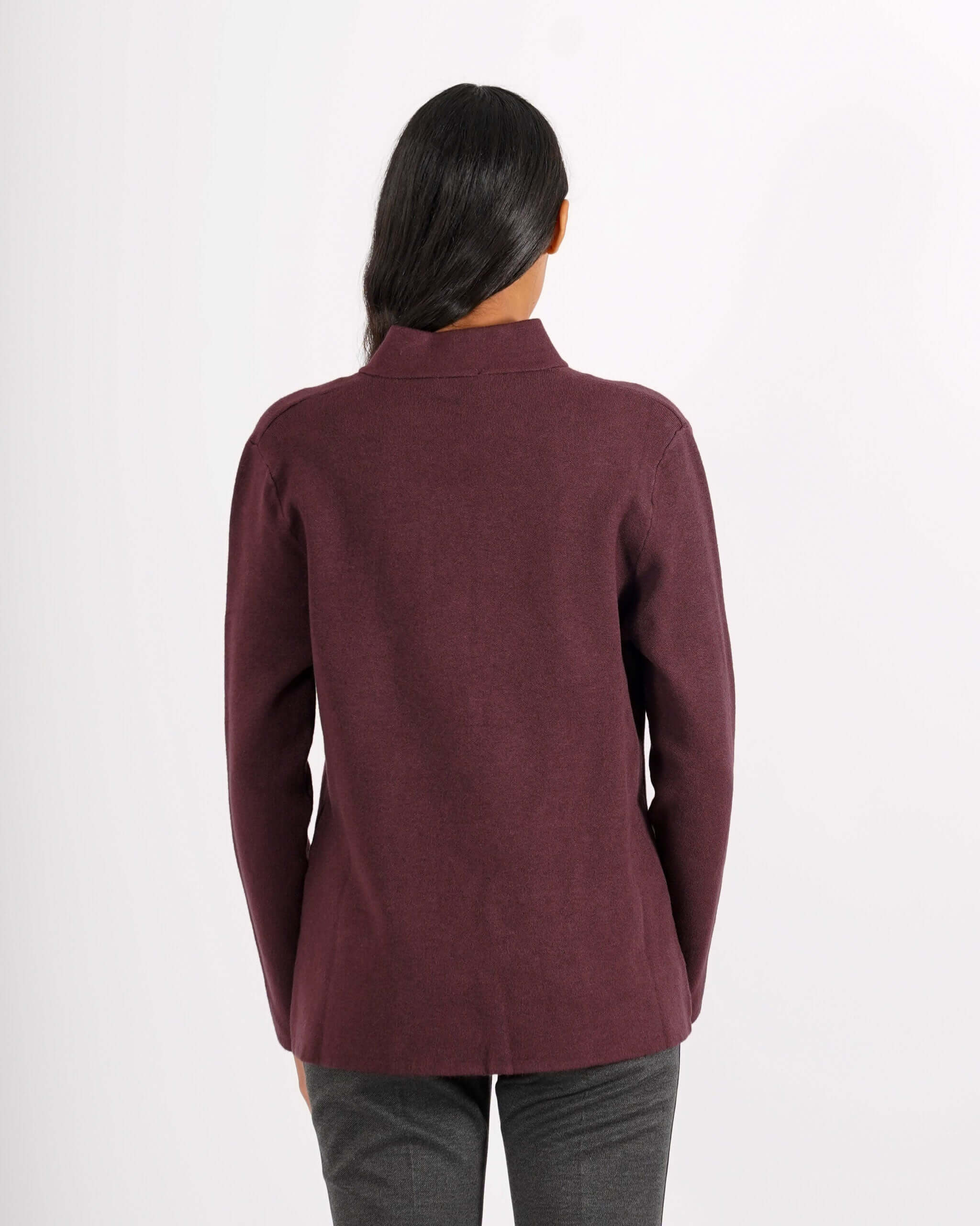 Cardigan in maglia con un bottone - Marocco - Hope Fashion