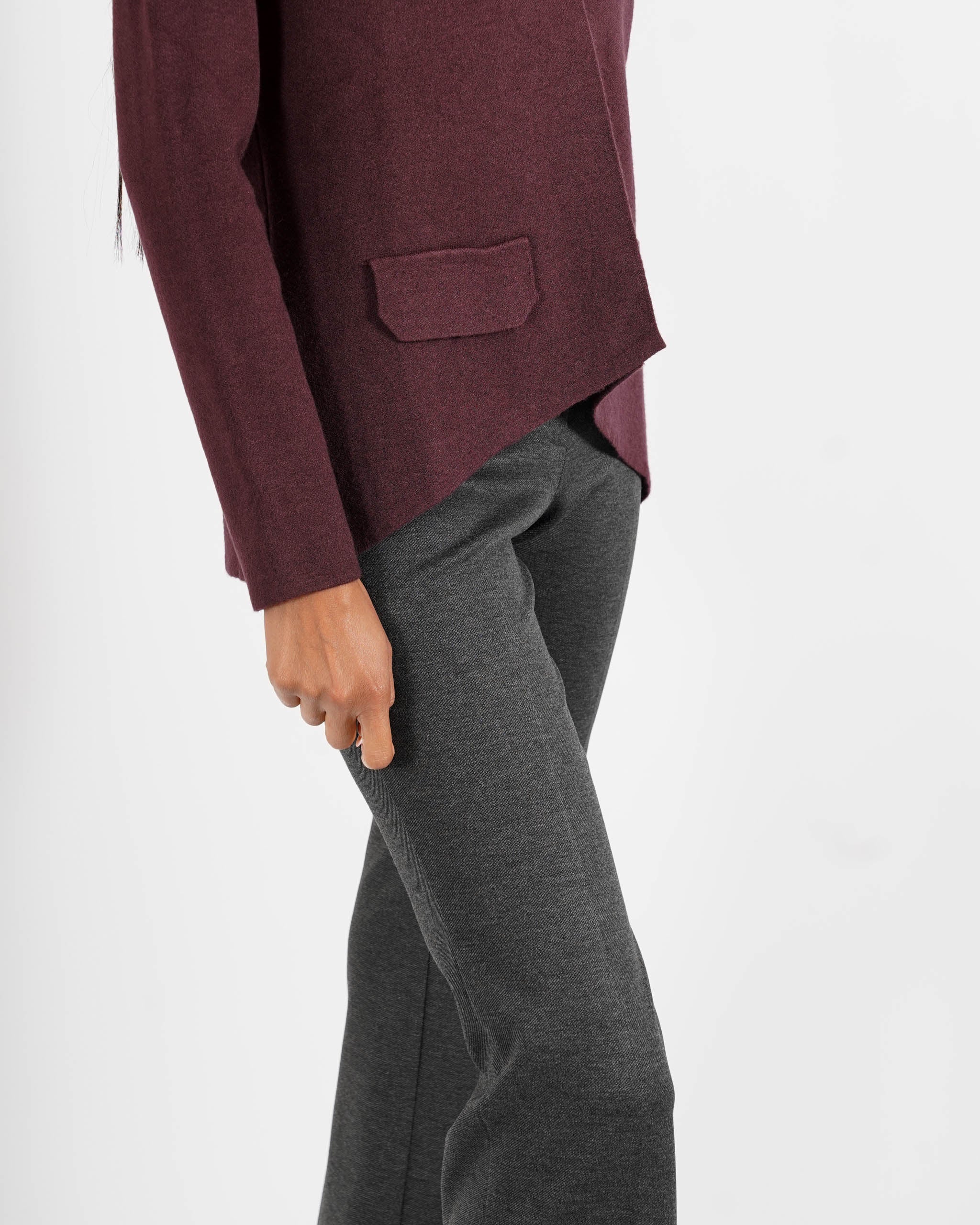 Cardigan in maglia con un bottone - Marocco