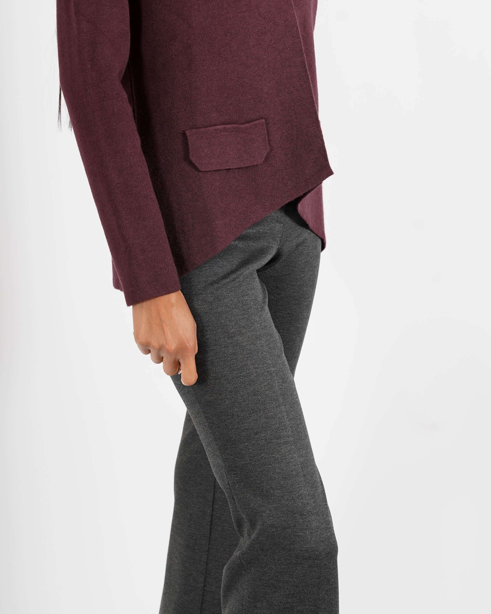 Cardigan in maglia con un bottone - Marocco - Hope Fashion