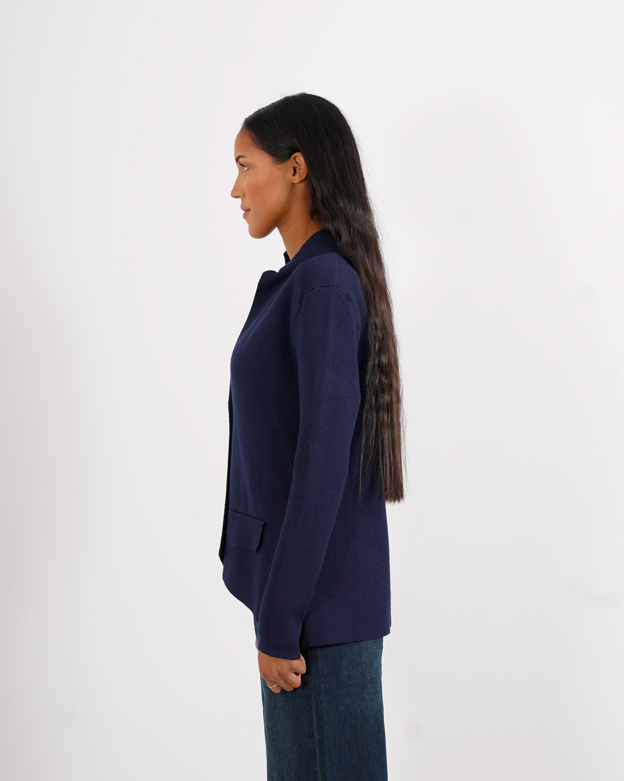 Cardigan in maglia con un bottone - Marocco