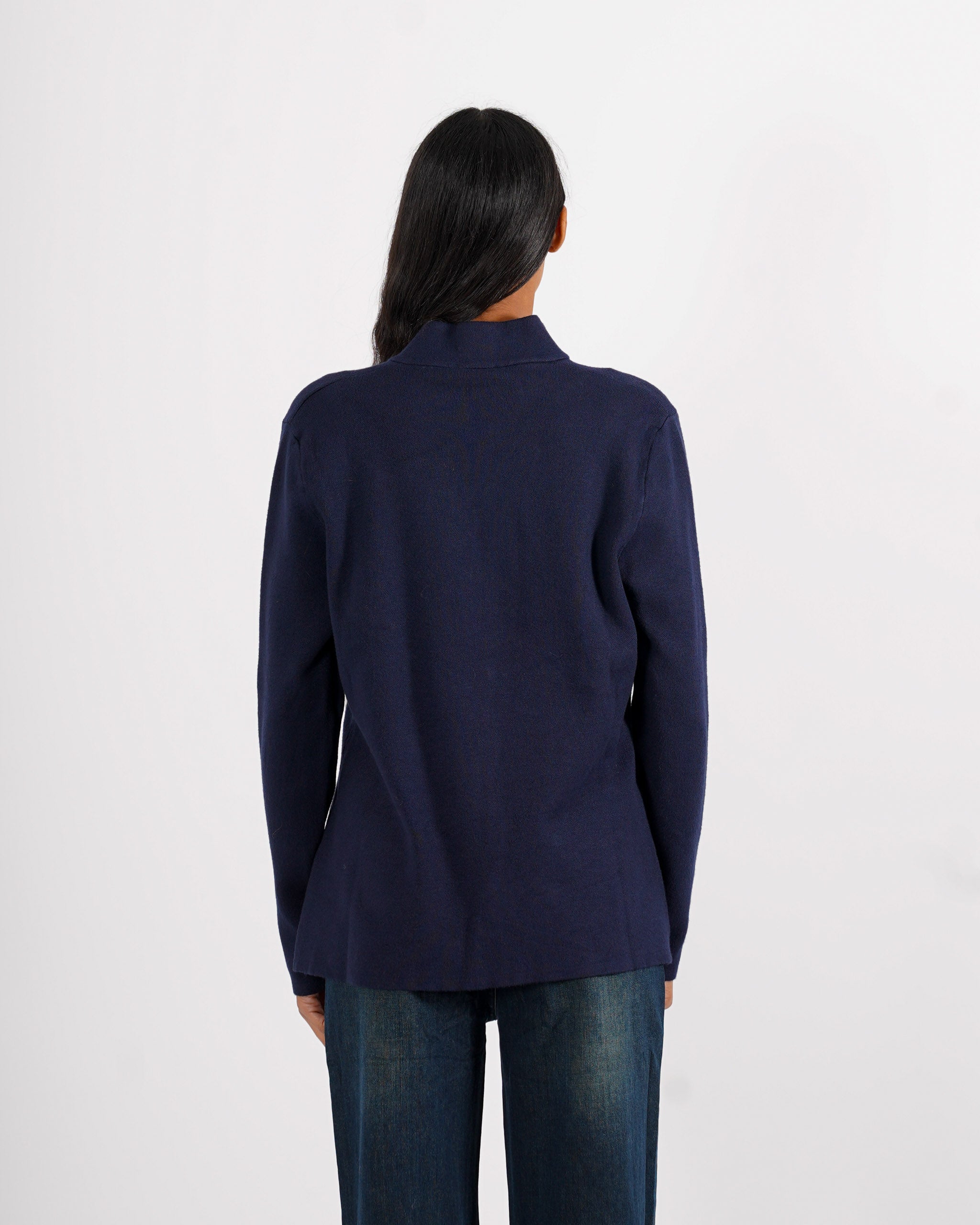 Cardigan in maglia con un bottone - Marocco