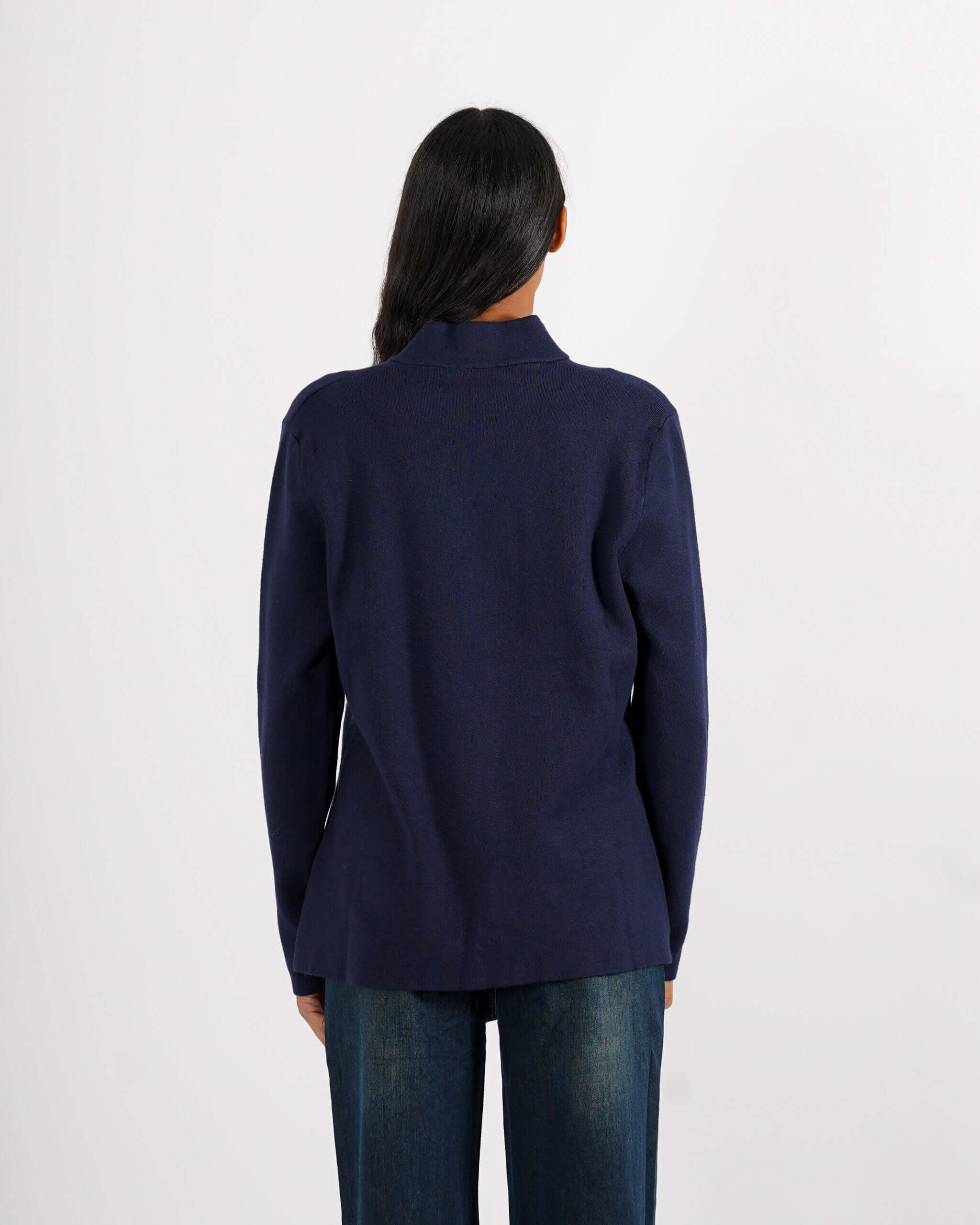 Cardigan in maglia con un bottone - Marocco - Hope Fashion