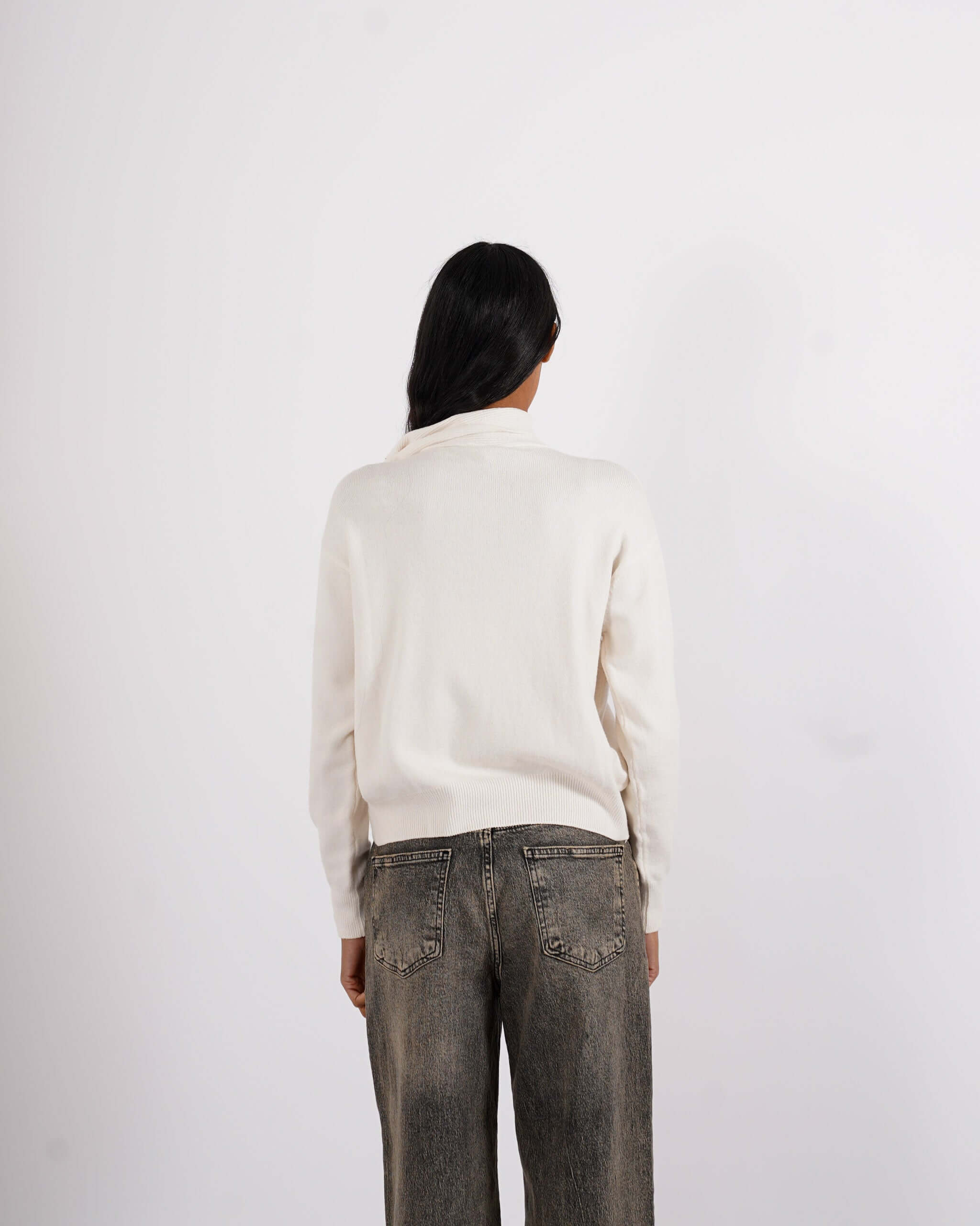 Maglia con fiocco al collo - Darsena - Hope Fashion