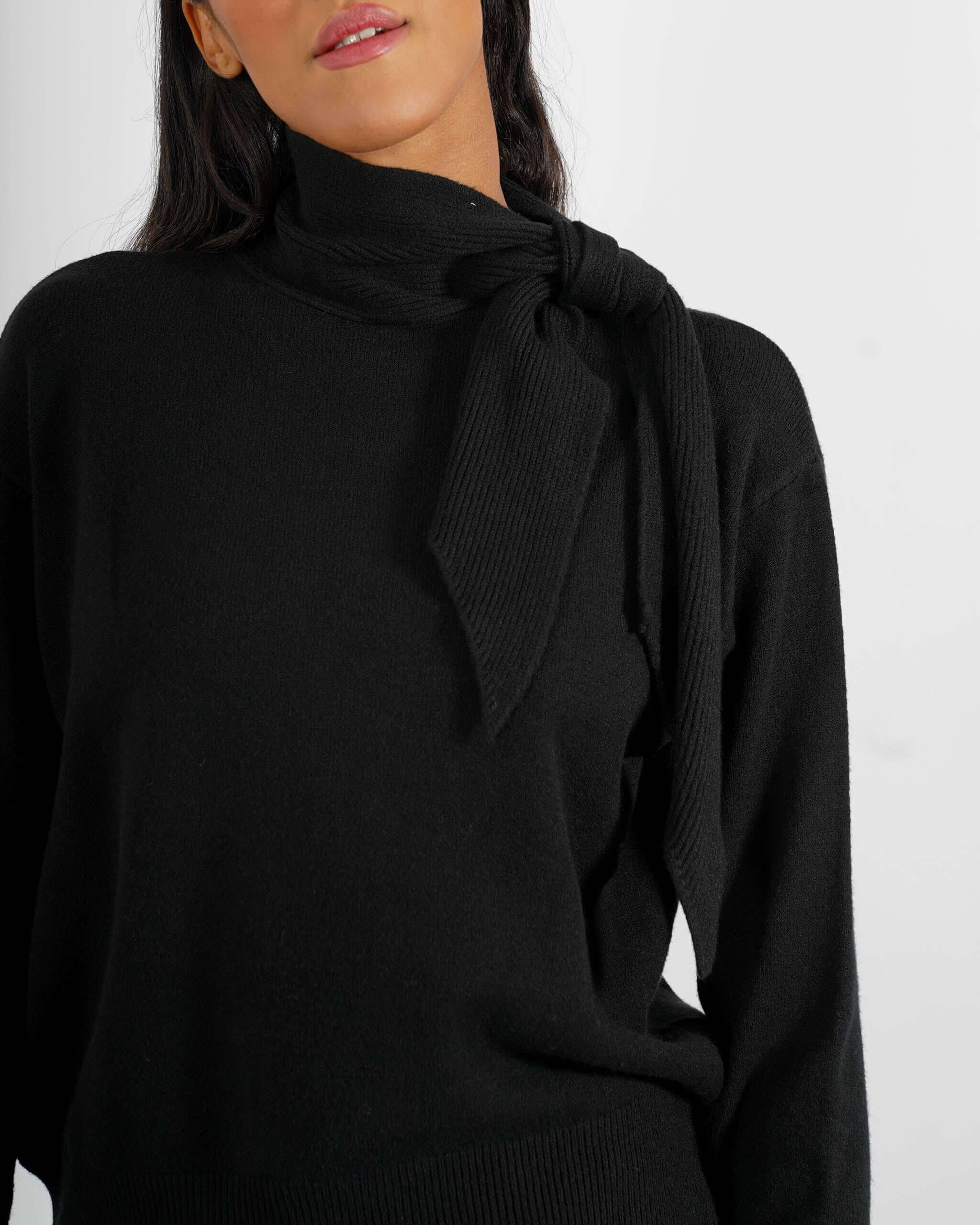 Maglia con fiocco al collo - Darsena - Hope Fashion