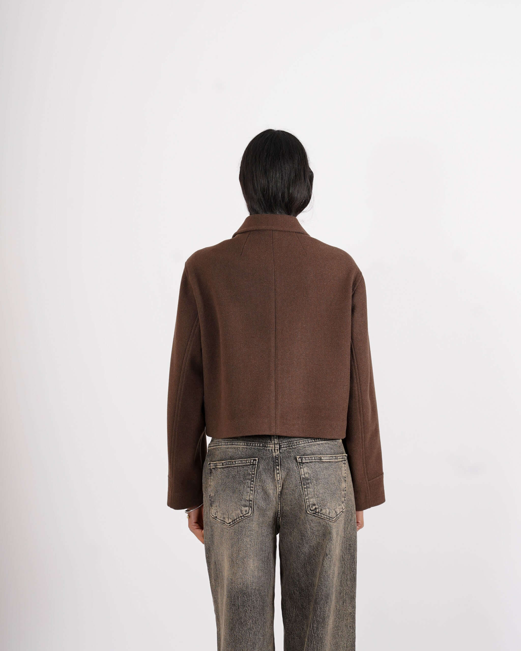 Giubbino monopetto con tasche frontali - Picchio - Hope Fashion