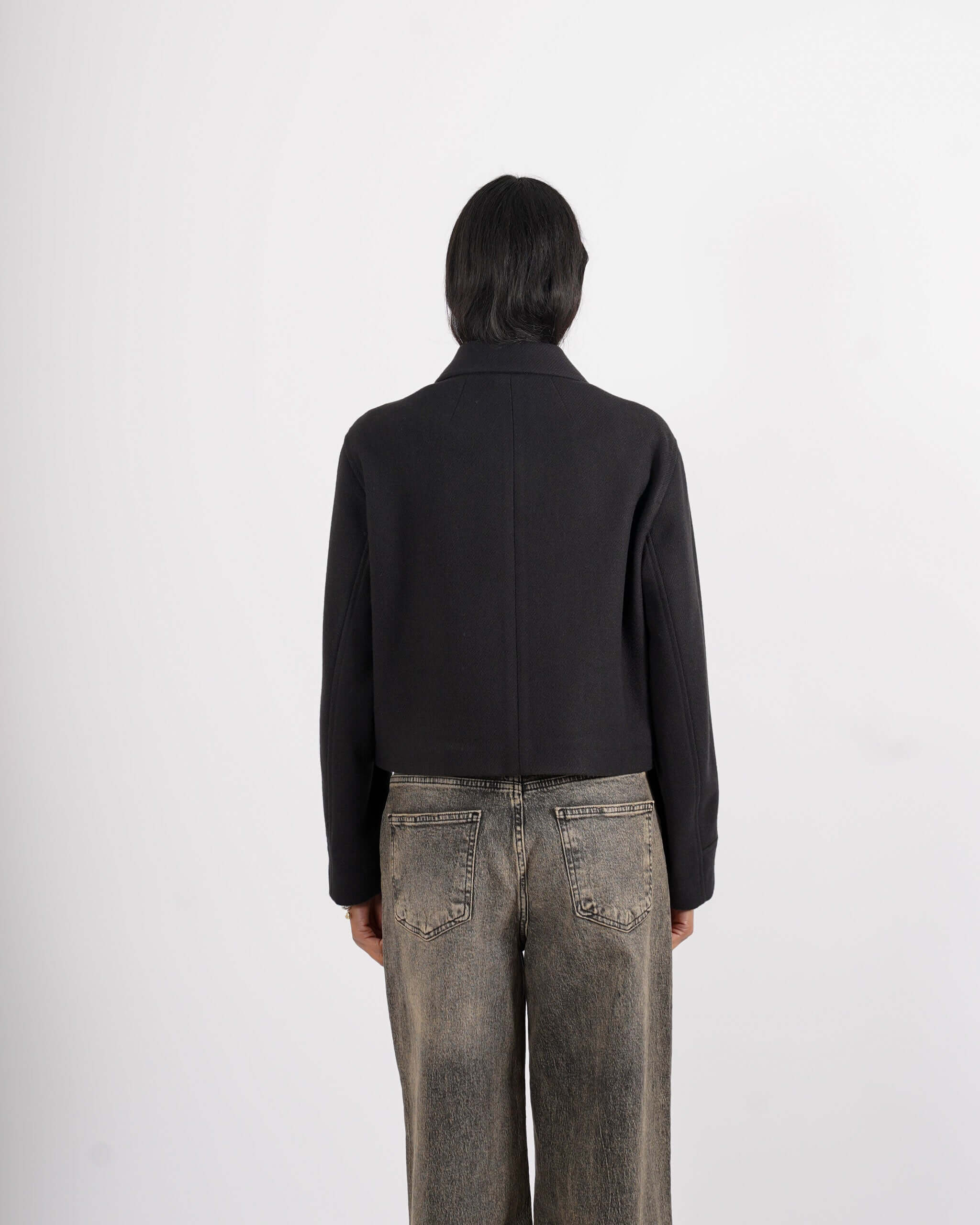 Giubbino monopetto con tasche frontali - Picchio - Hope Fashion