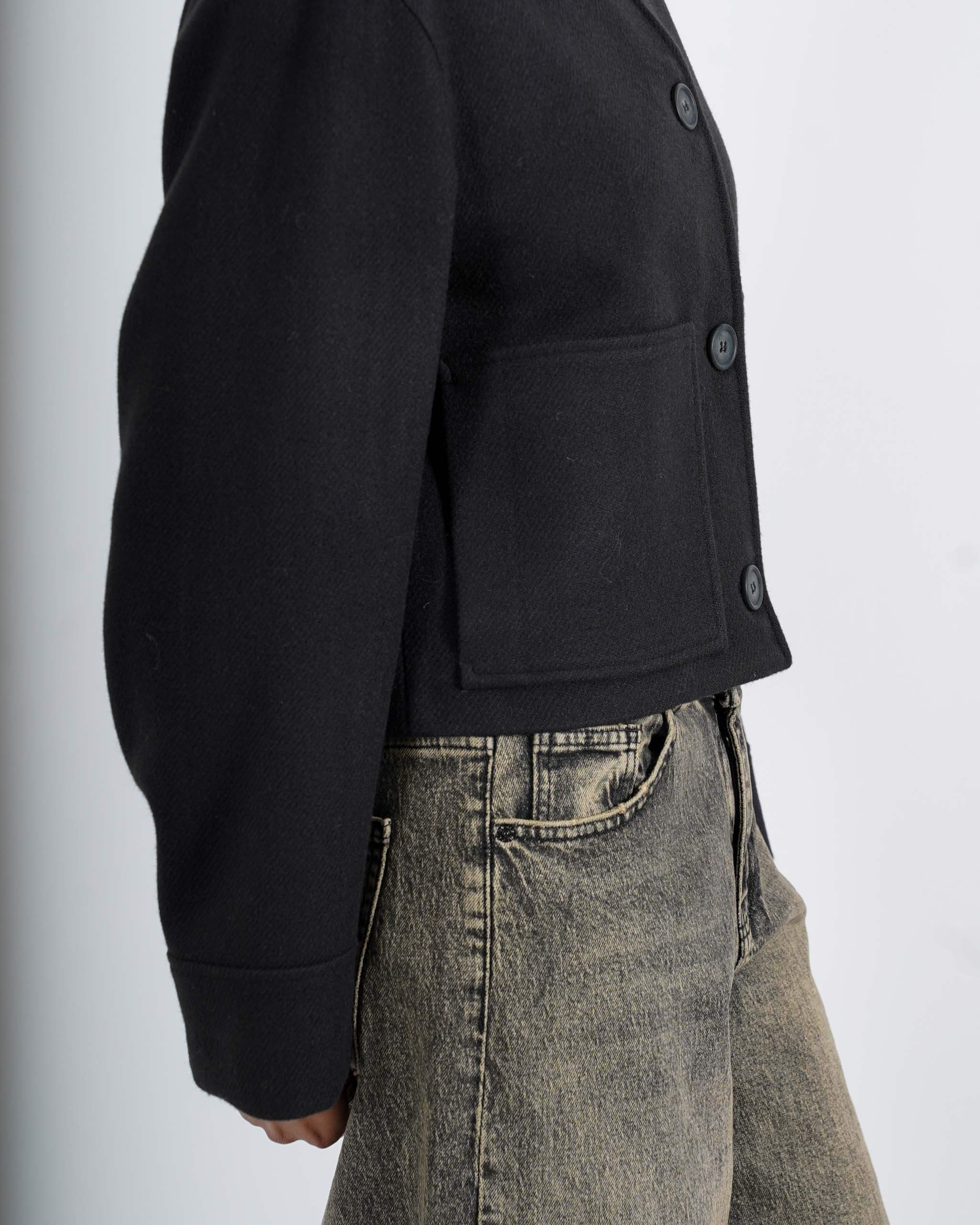 Giubbino monopetto con tasche frontali - Picchio - Hope Fashion