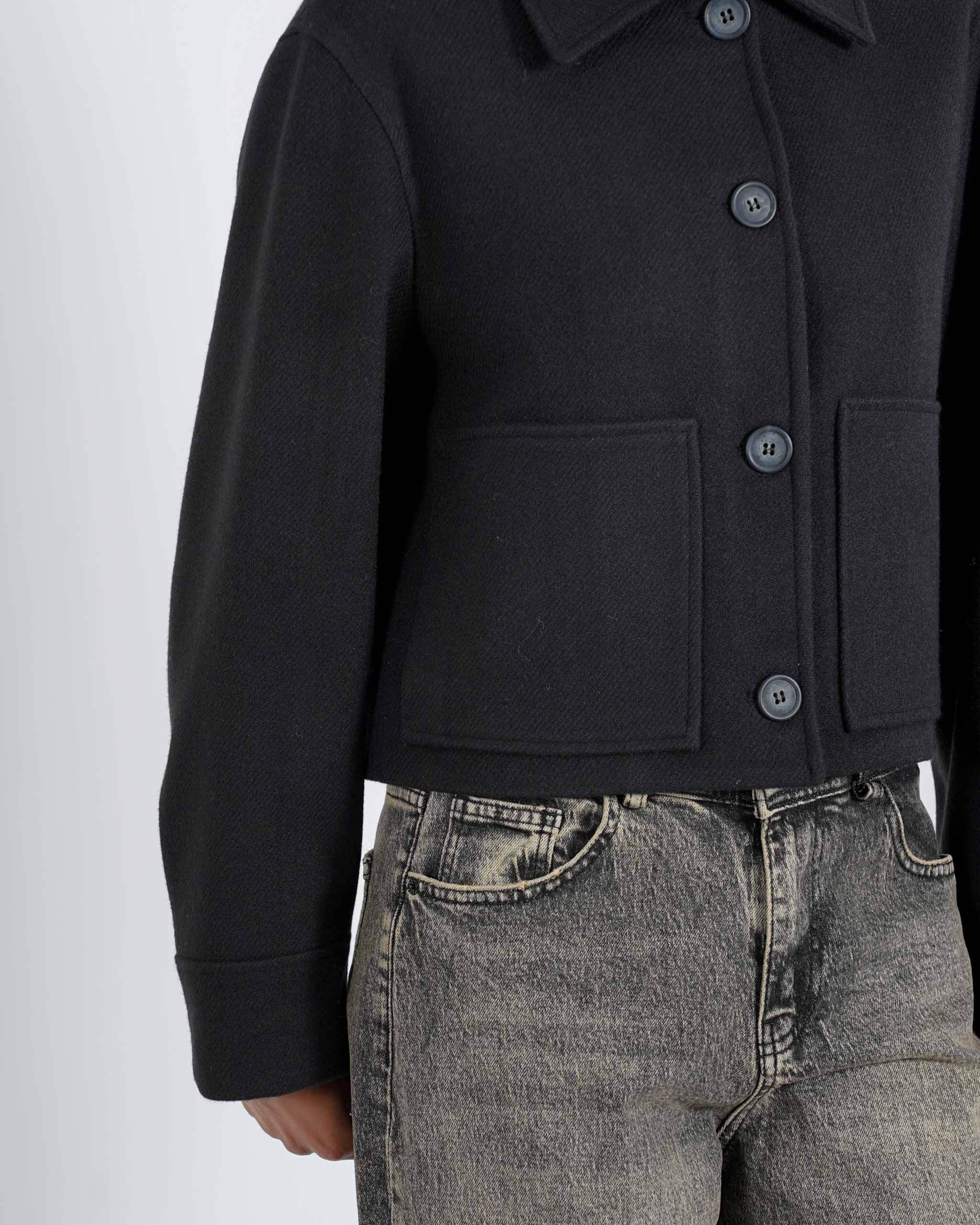 Giubbino monopetto con tasche frontali - Picchio - Hope Fashion