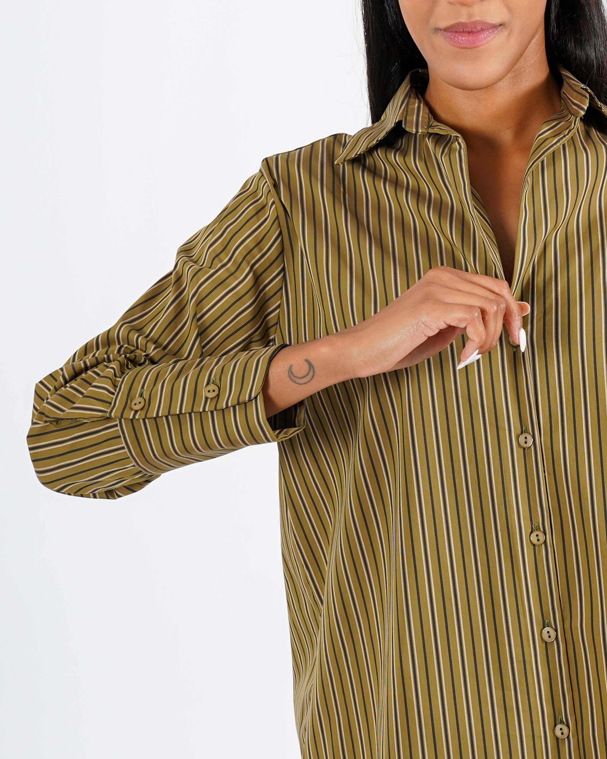 Camicia slim fit in cotone - Leggera