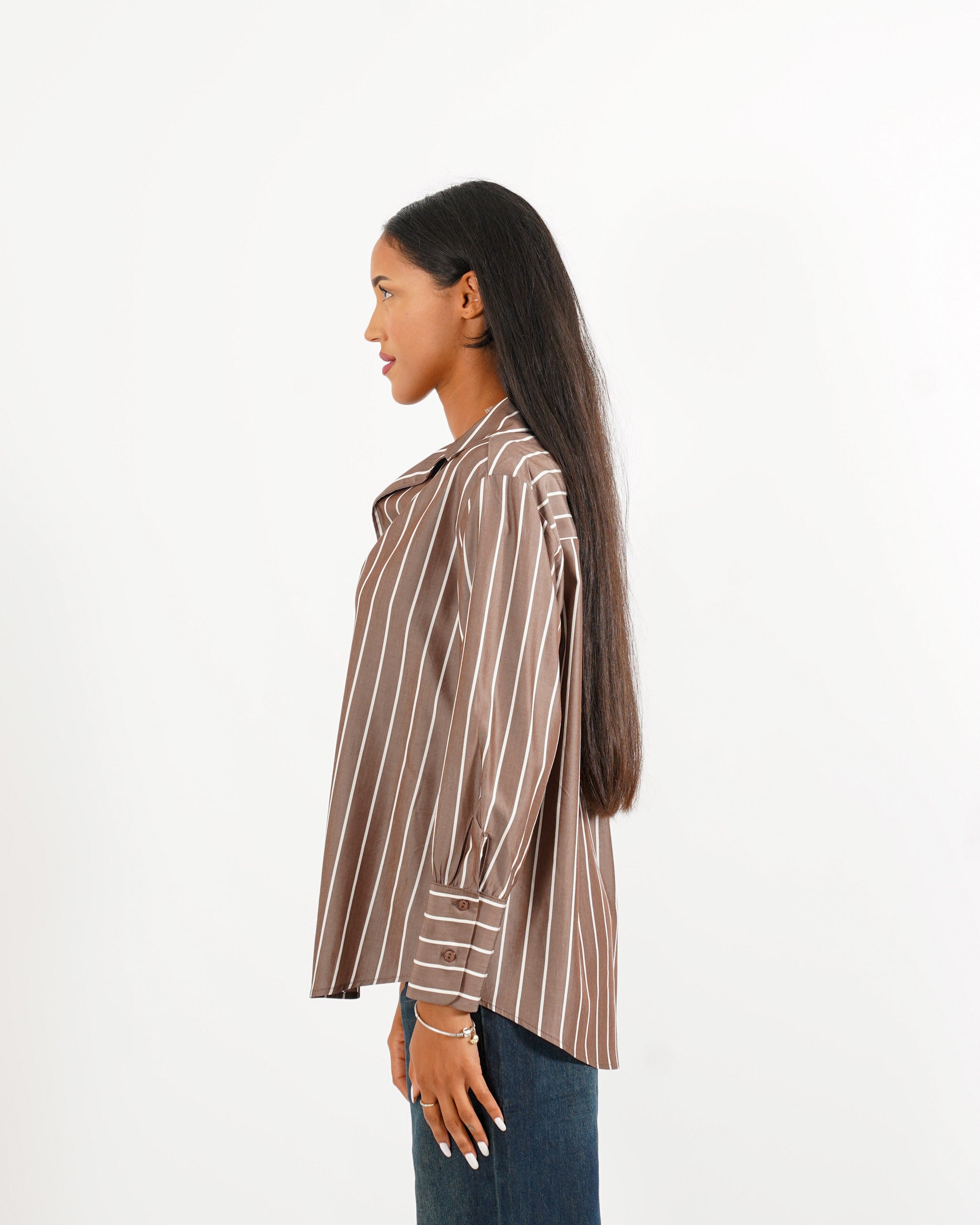 Camicia slim fit in cotone - Leggera