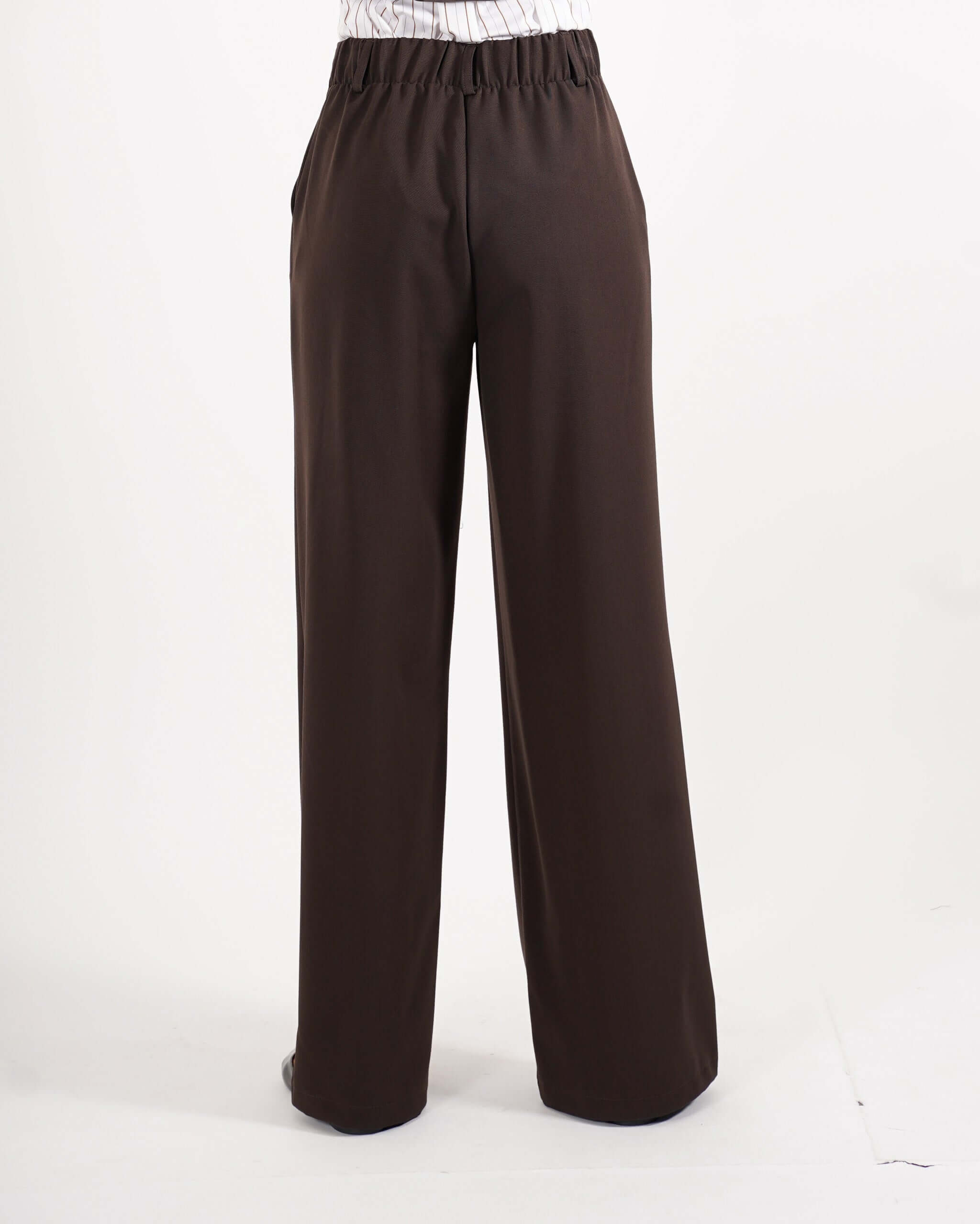 Pantaloni regular fit in eco fibra - Sandra - Hope Fashion