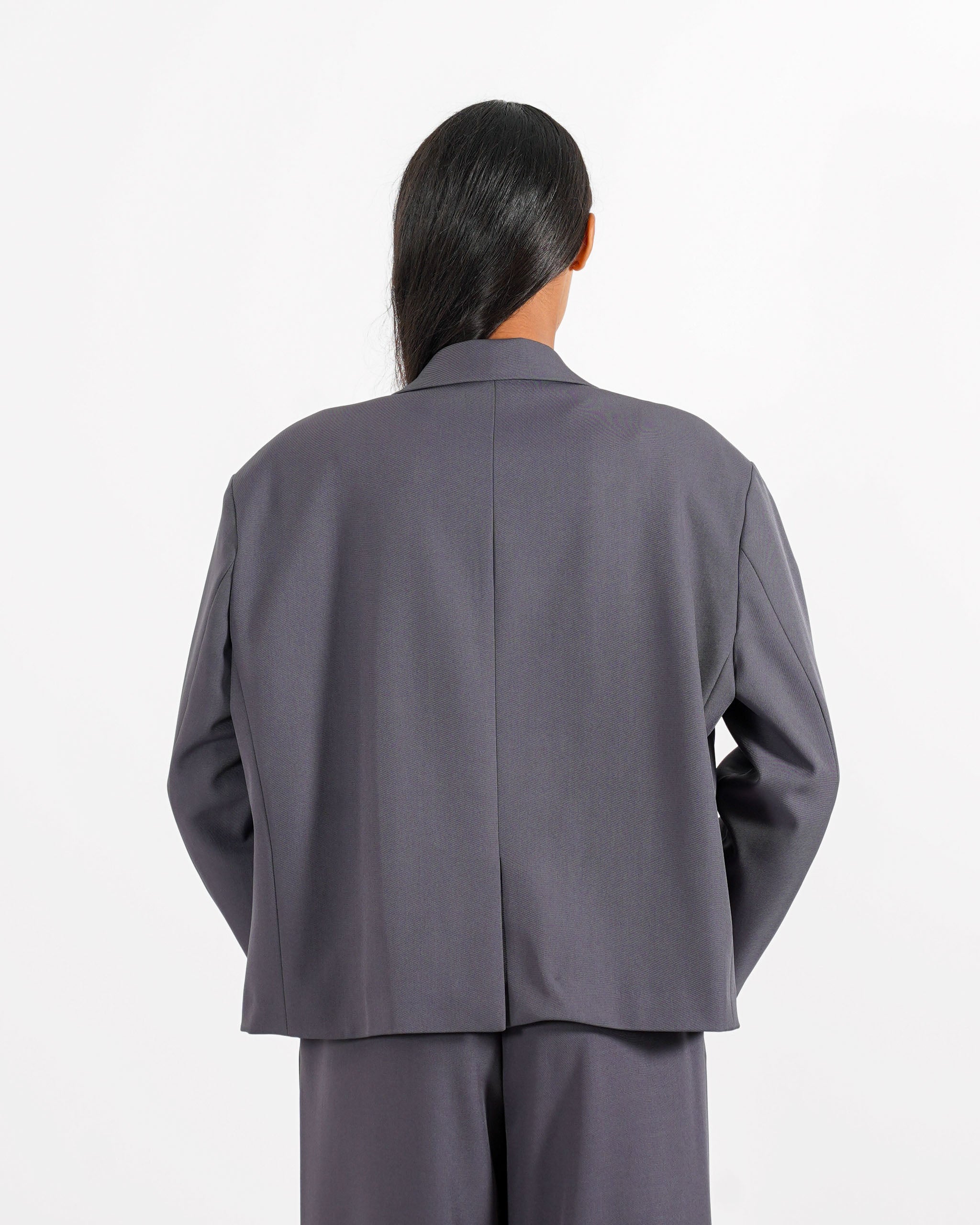 Giacca over monopetto con spille sul revere - Martina - Hope Fashion