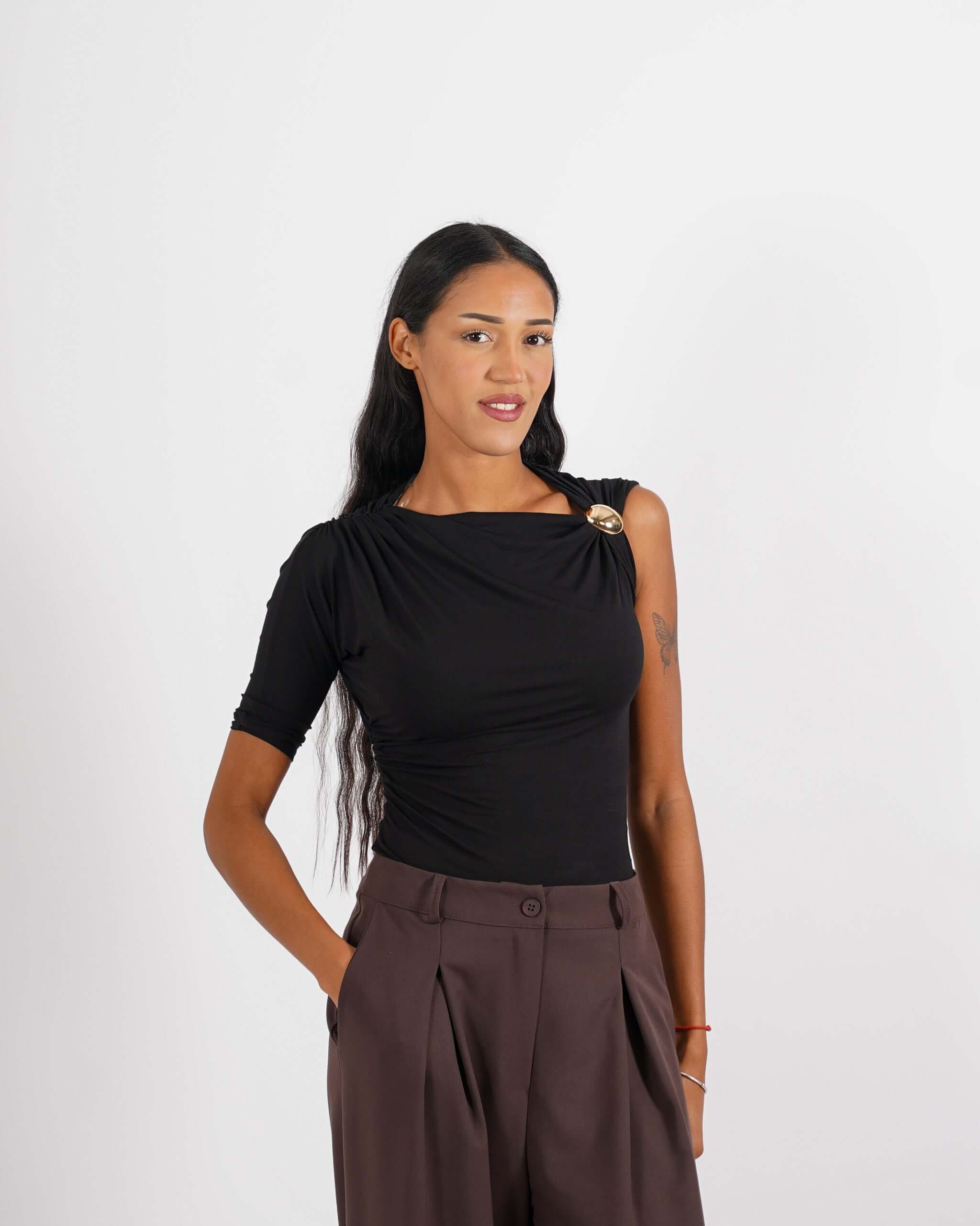 Shirt monospalla con fascia - Matilde - Hope Fashion