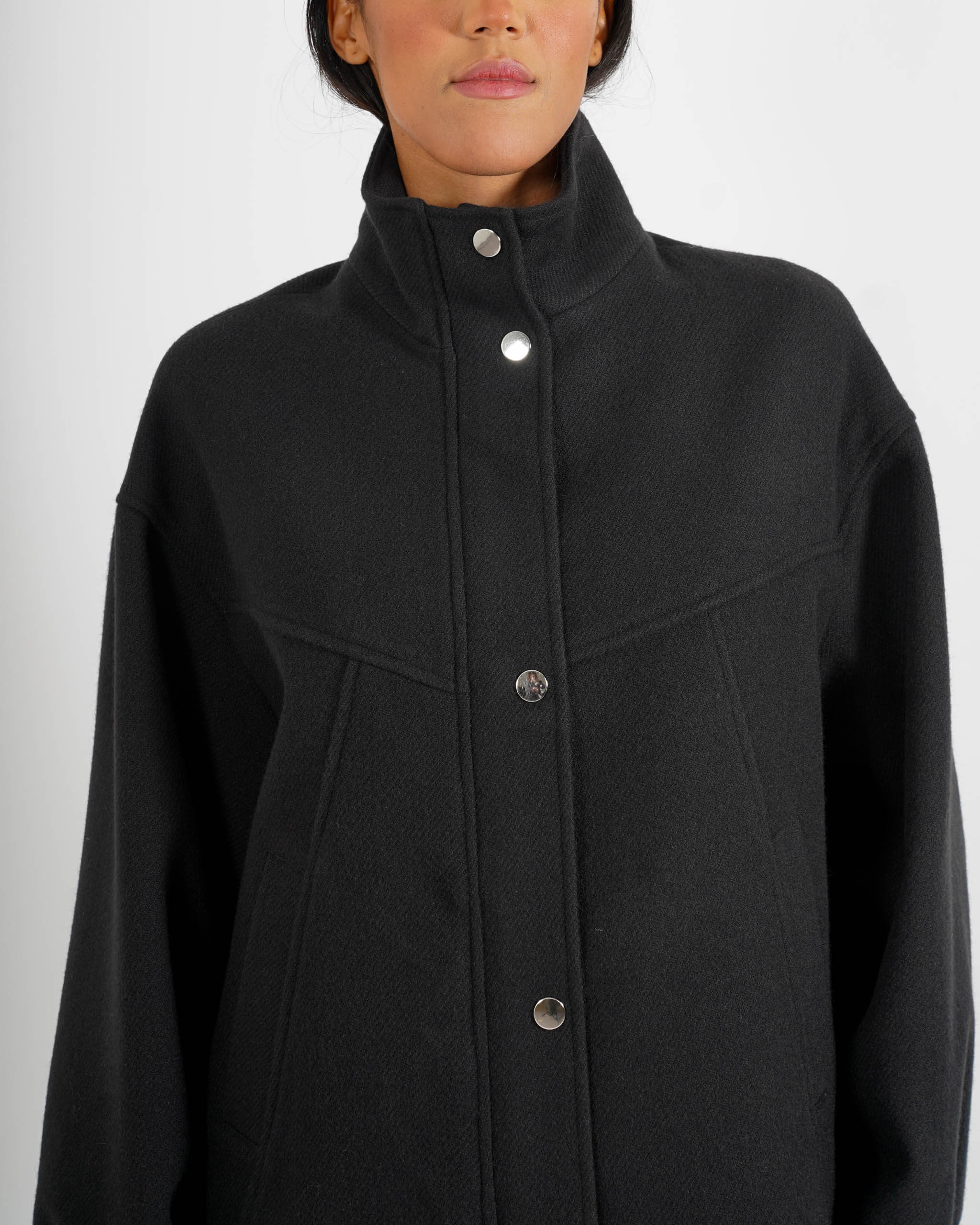 Giubbino monopetto con tasche a filo - Falco - Hope Fashion