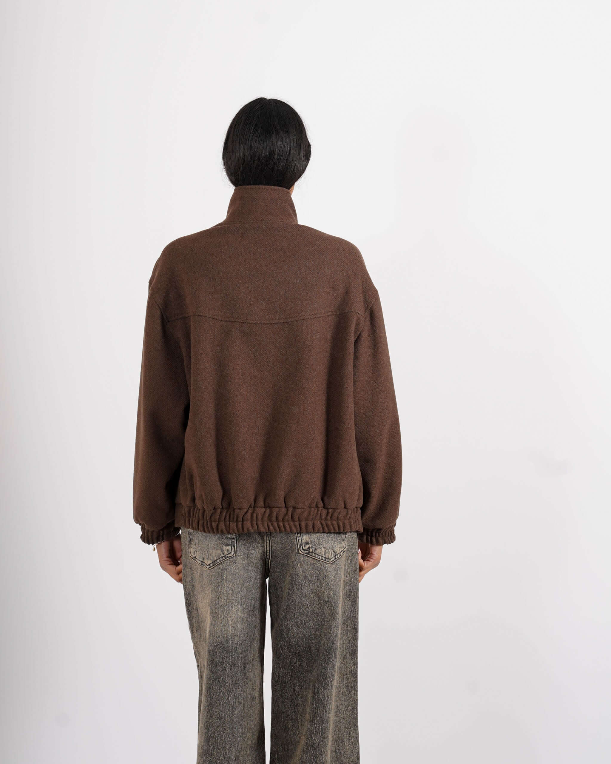 Giubbino monopetto con tasche a filo - Falco - Hope Fashion