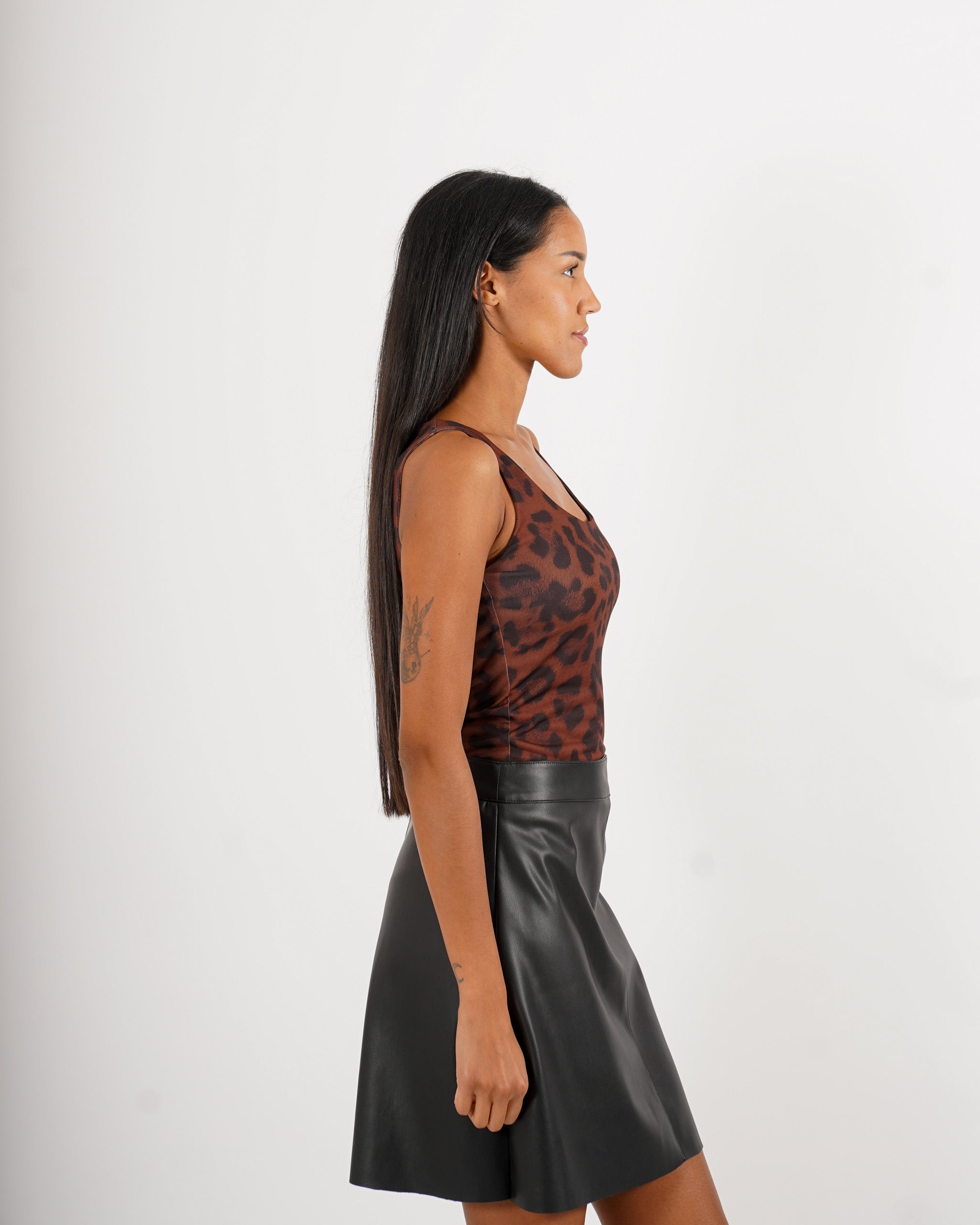 Canotta slim fit - Kanela