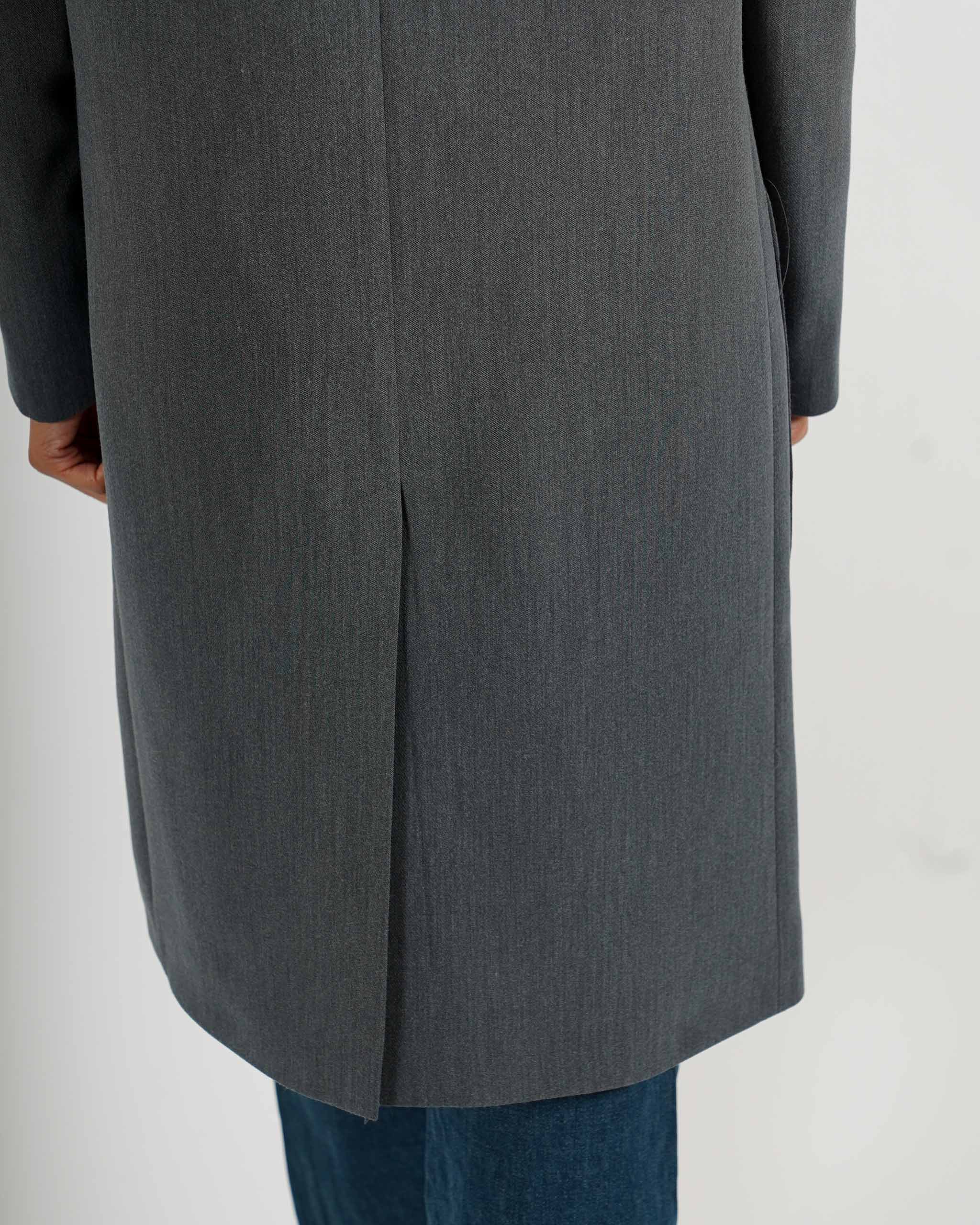 Cappotto lungo con tasche frontali - Diomede