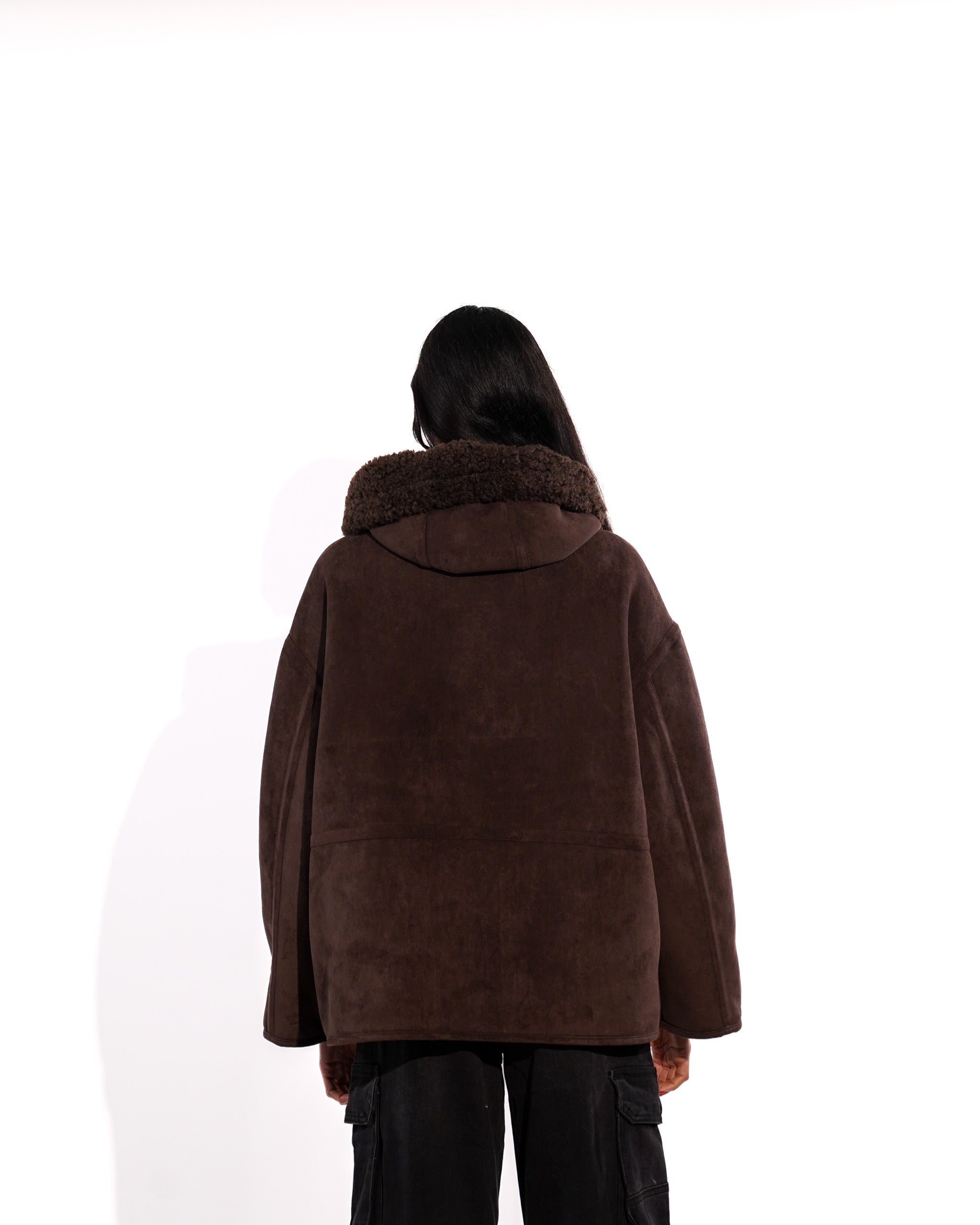 Ecomontone con cappuccio e tasche -Gilda