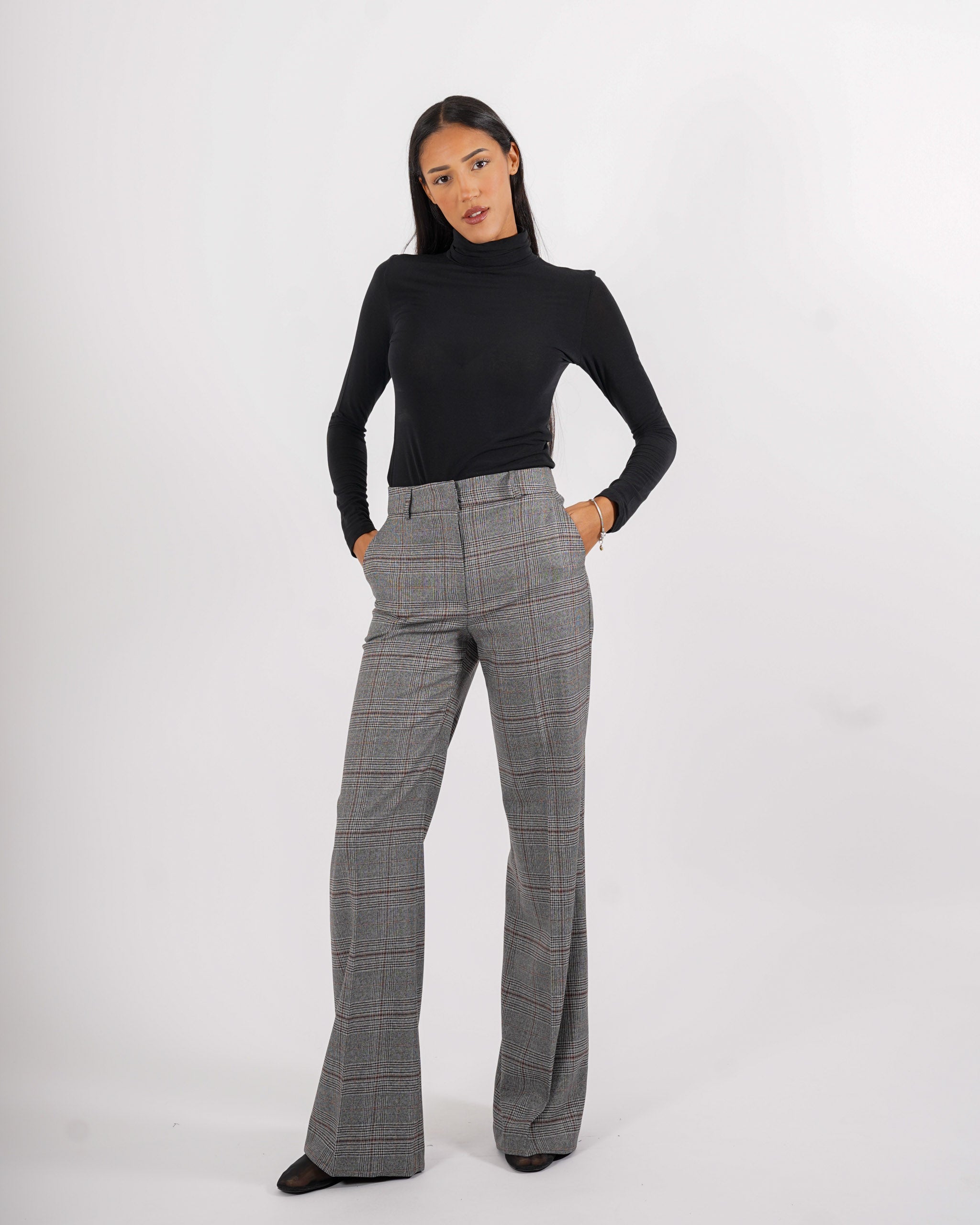 Maglia collo alto in mano cachemire - Ashanti