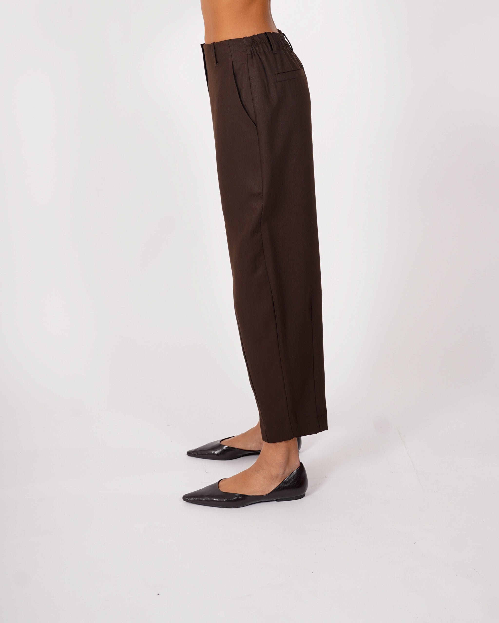 Pantaloni baloon in tessuto canvas - Giordana