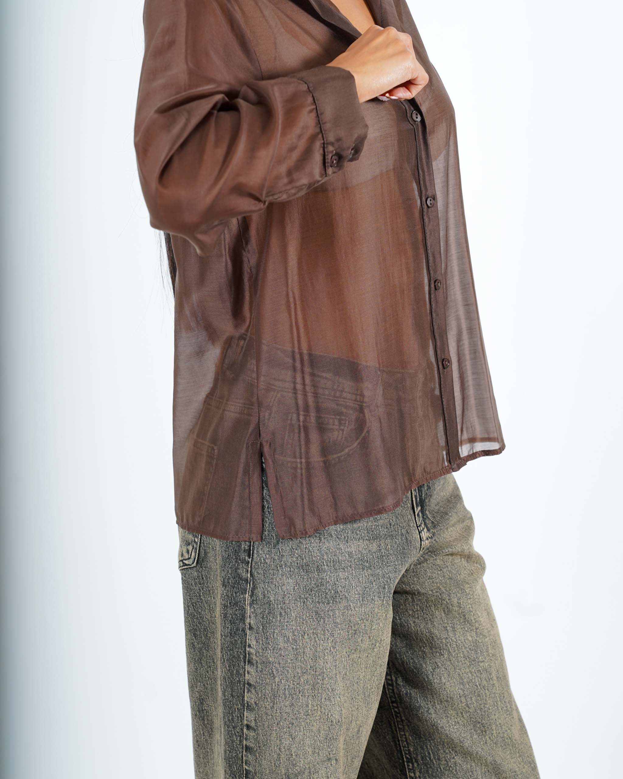 Camicia manica lunga regular fit - Selenia