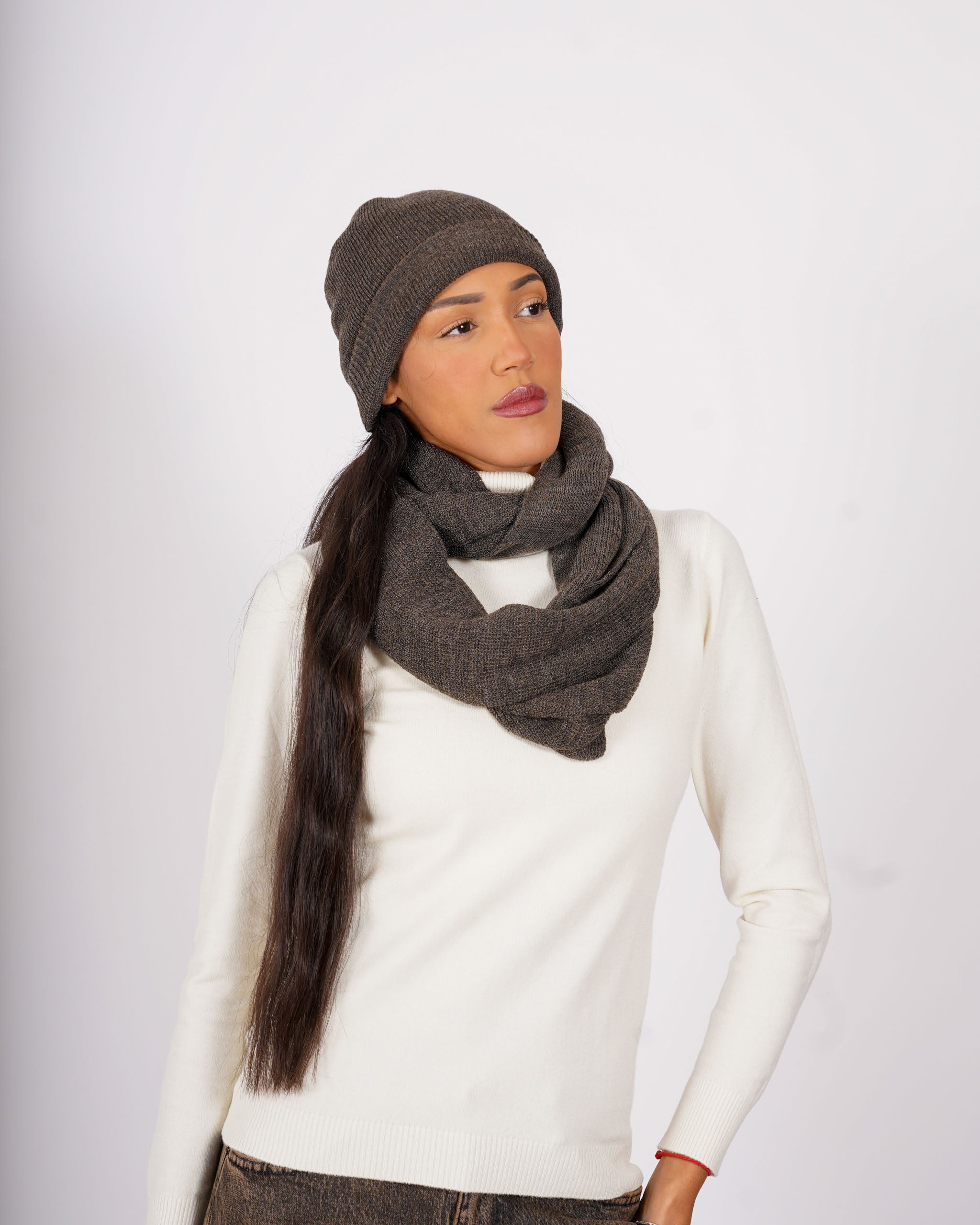 Cappello in trama lurex - 1205/C