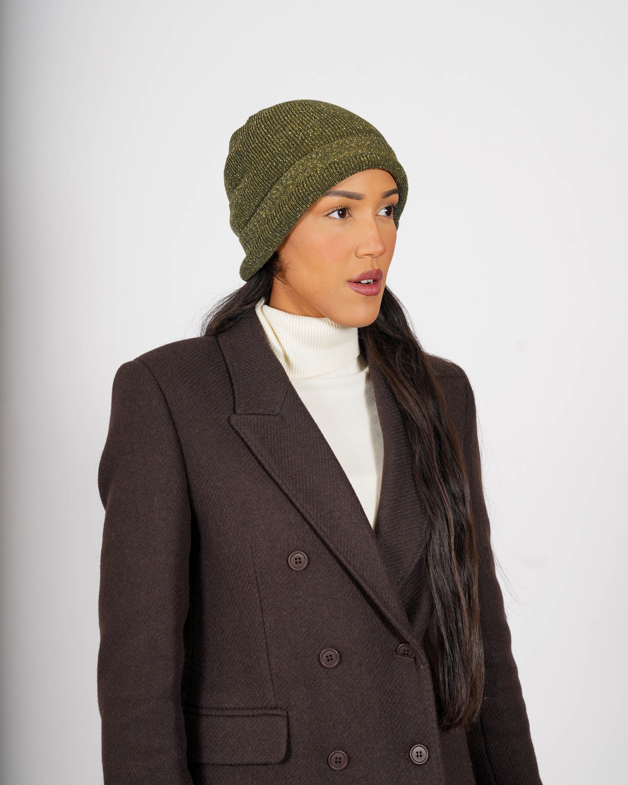 Cappello in trama lurex - 1205/C