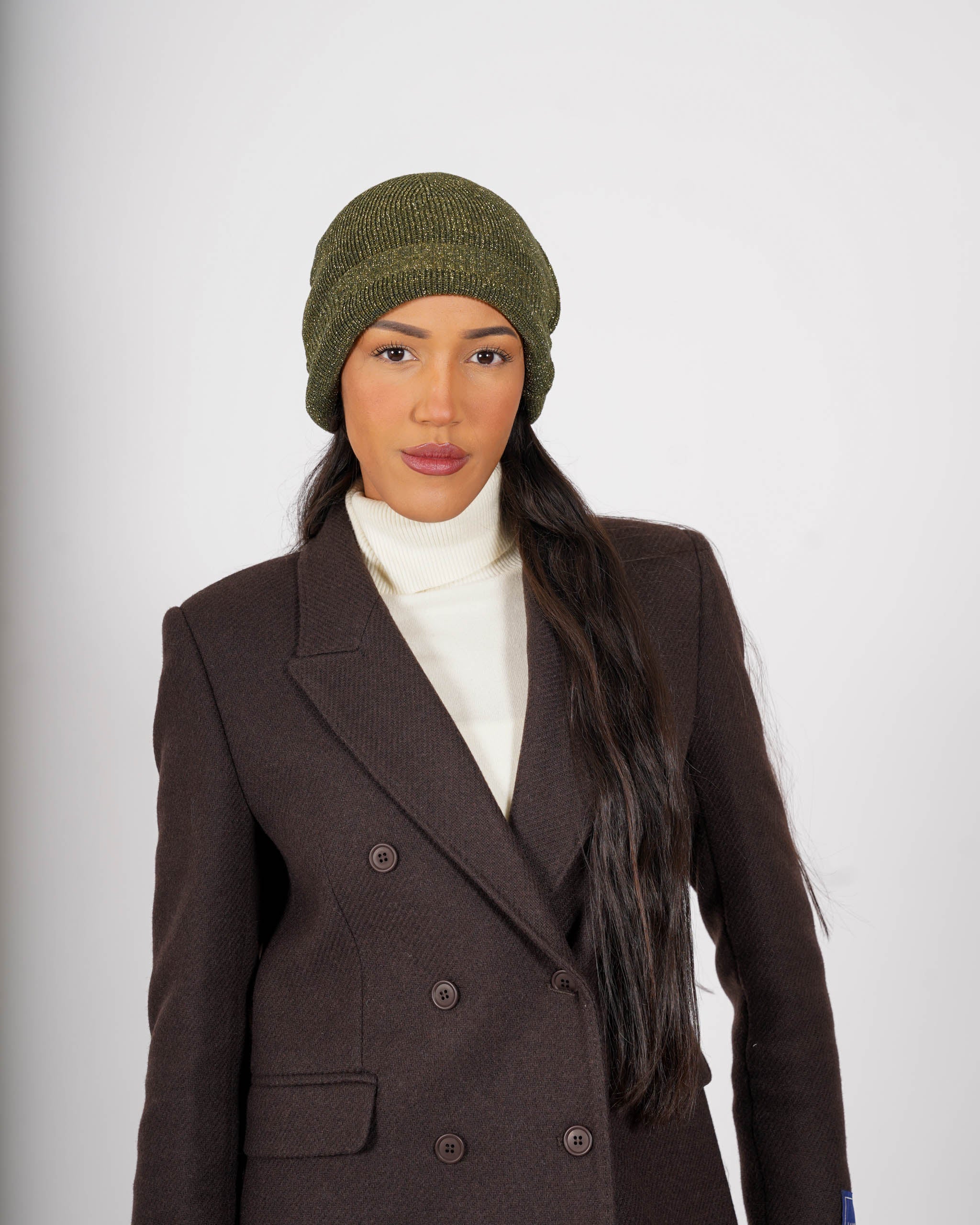 Cappello in trama lurex - 1205/C