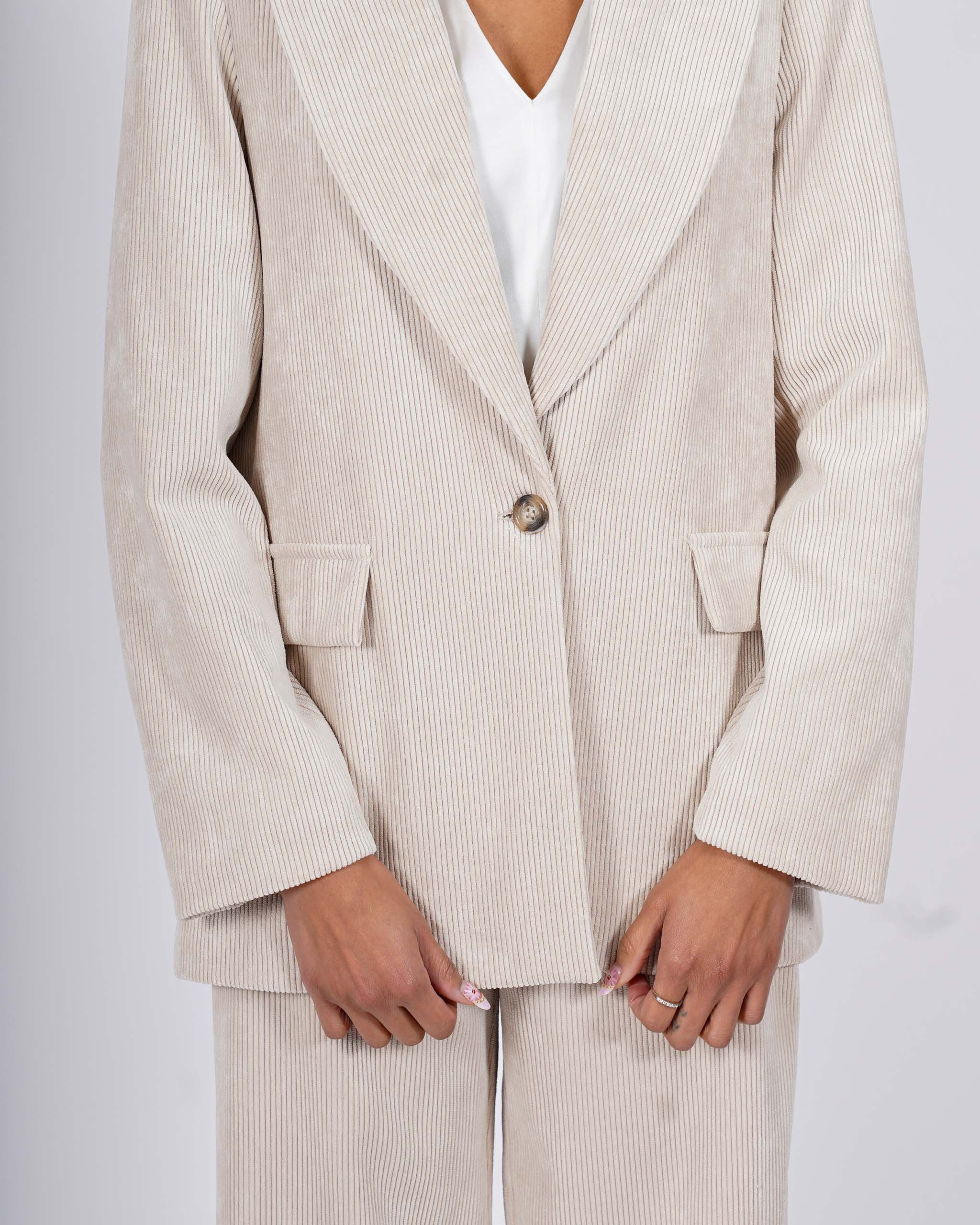 Giacca monopetto in velluto - Rivalsa