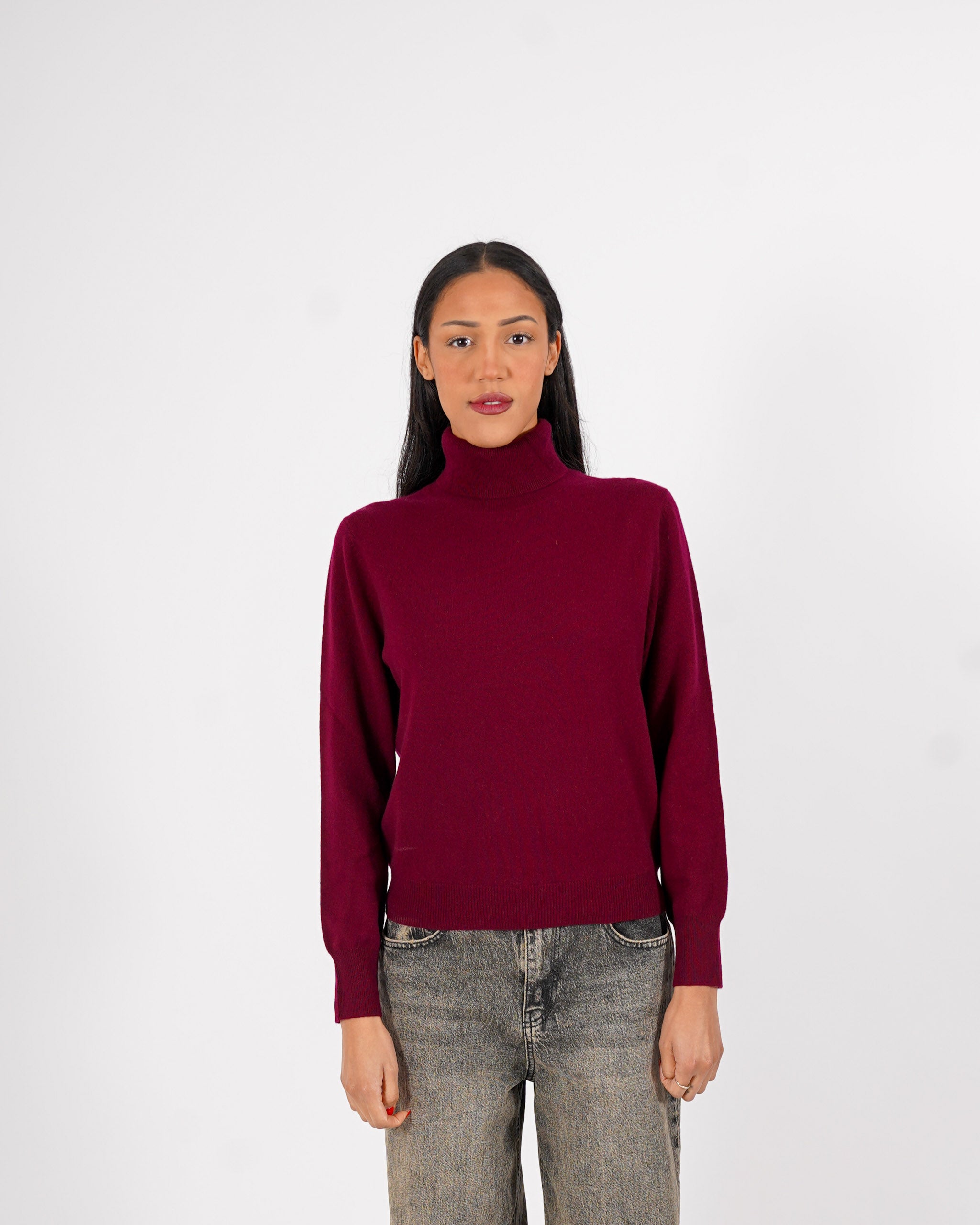 Maglia collo alto in cashmere - Lepore