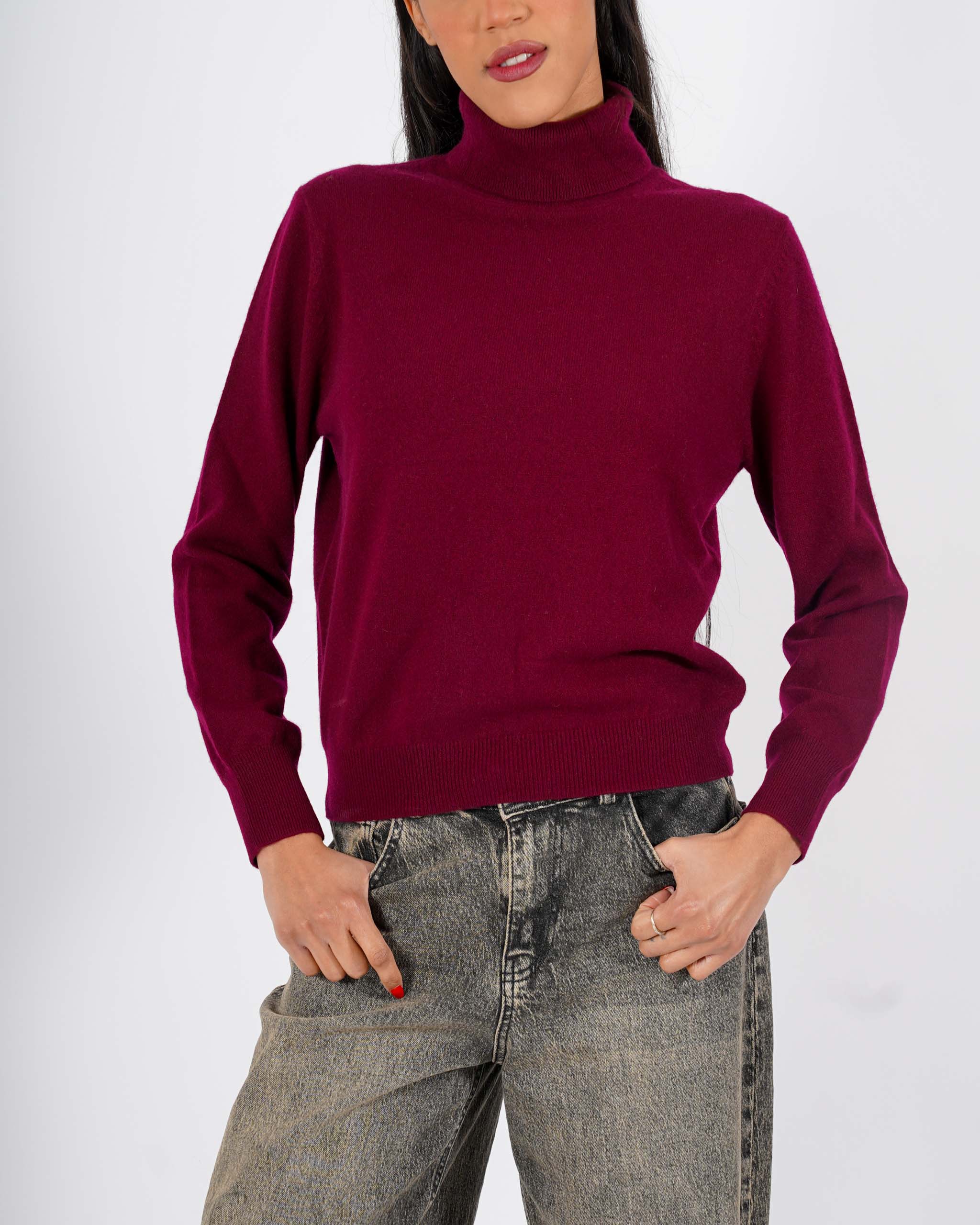 Maglia collo alto in cashmere - Lepore