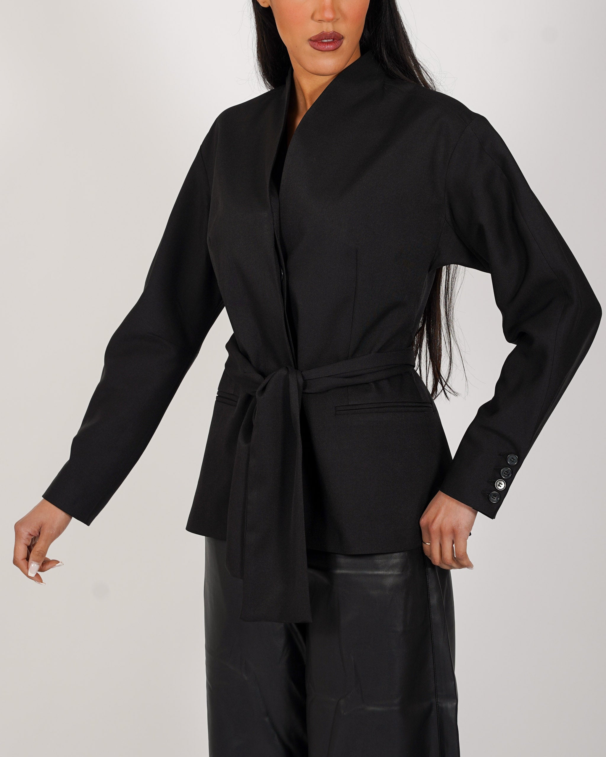 Giacca kimono manica over con cintura - Speciale