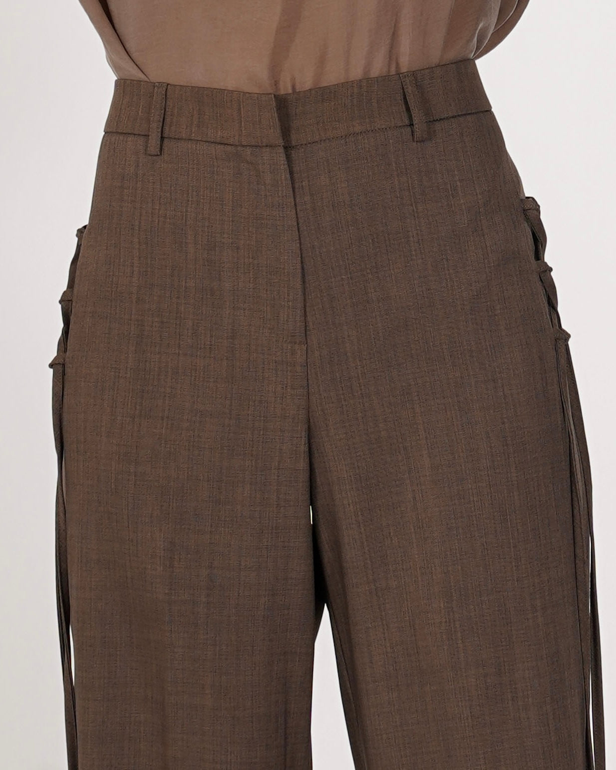 Pantaloni con stringne regular fit - Provata