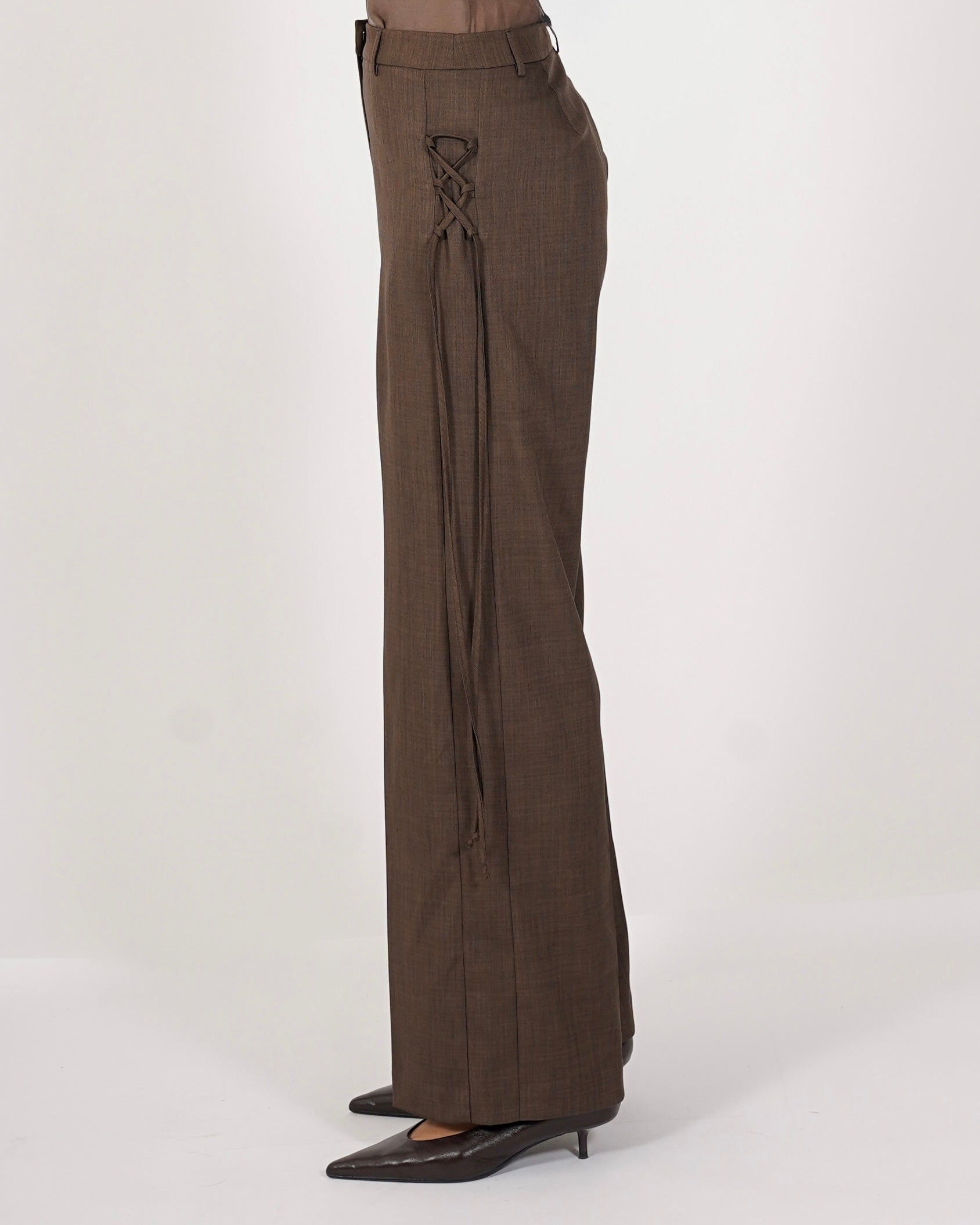 Pantaloni con stringne regular fit - Provata