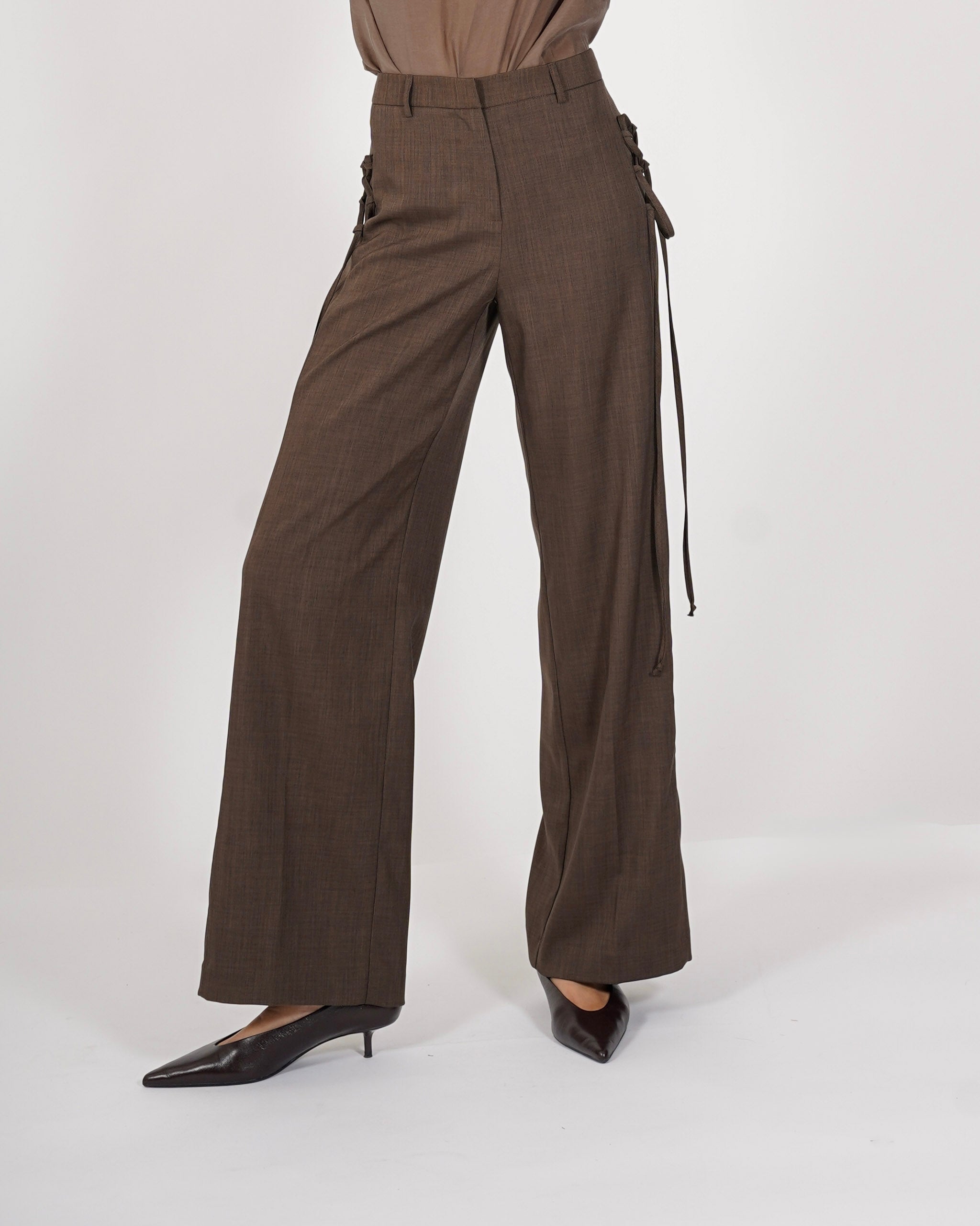 Pantaloni con stringne regular fit - Provata