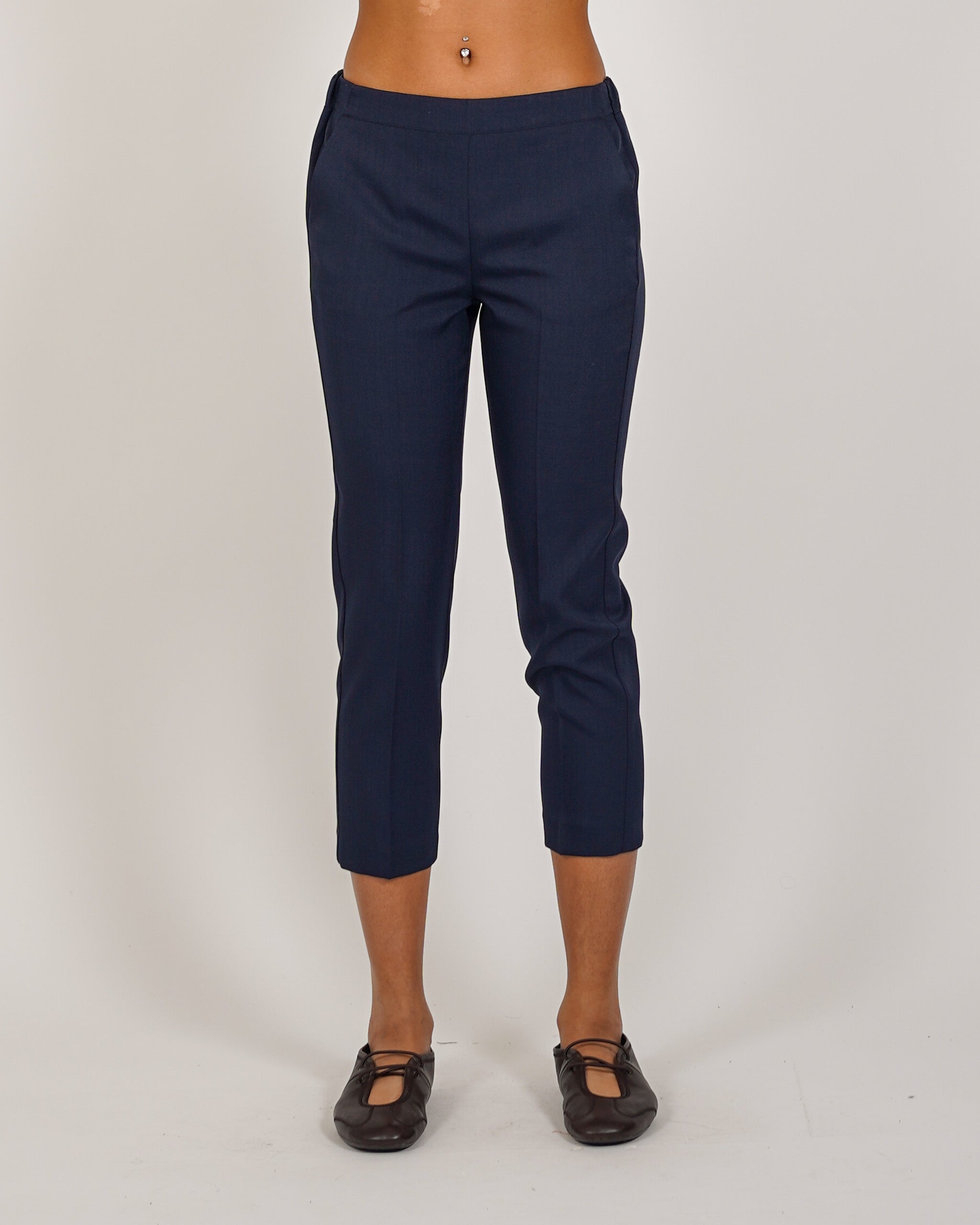 Pantaloni slim fit con elastico in ecofibra - Judas