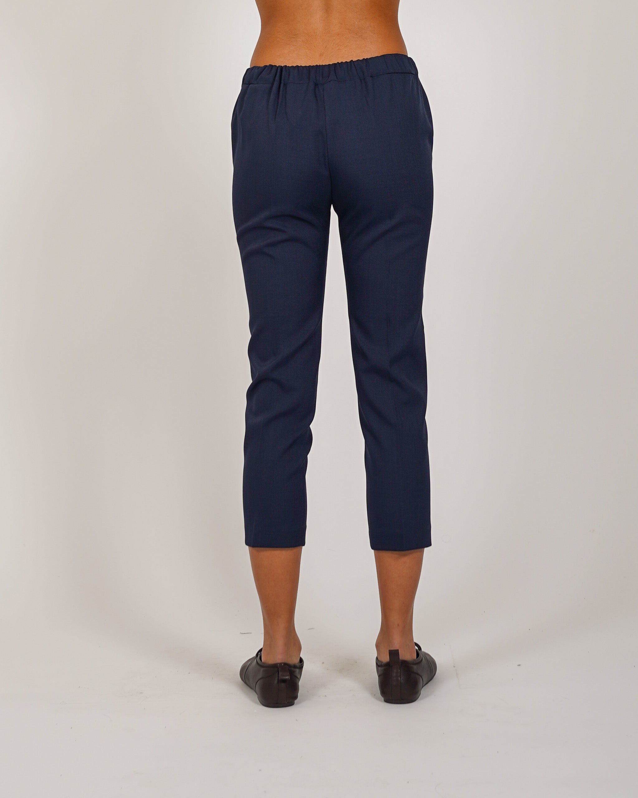 Pantaloni slim fit con elastico in ecofibra - Judas
