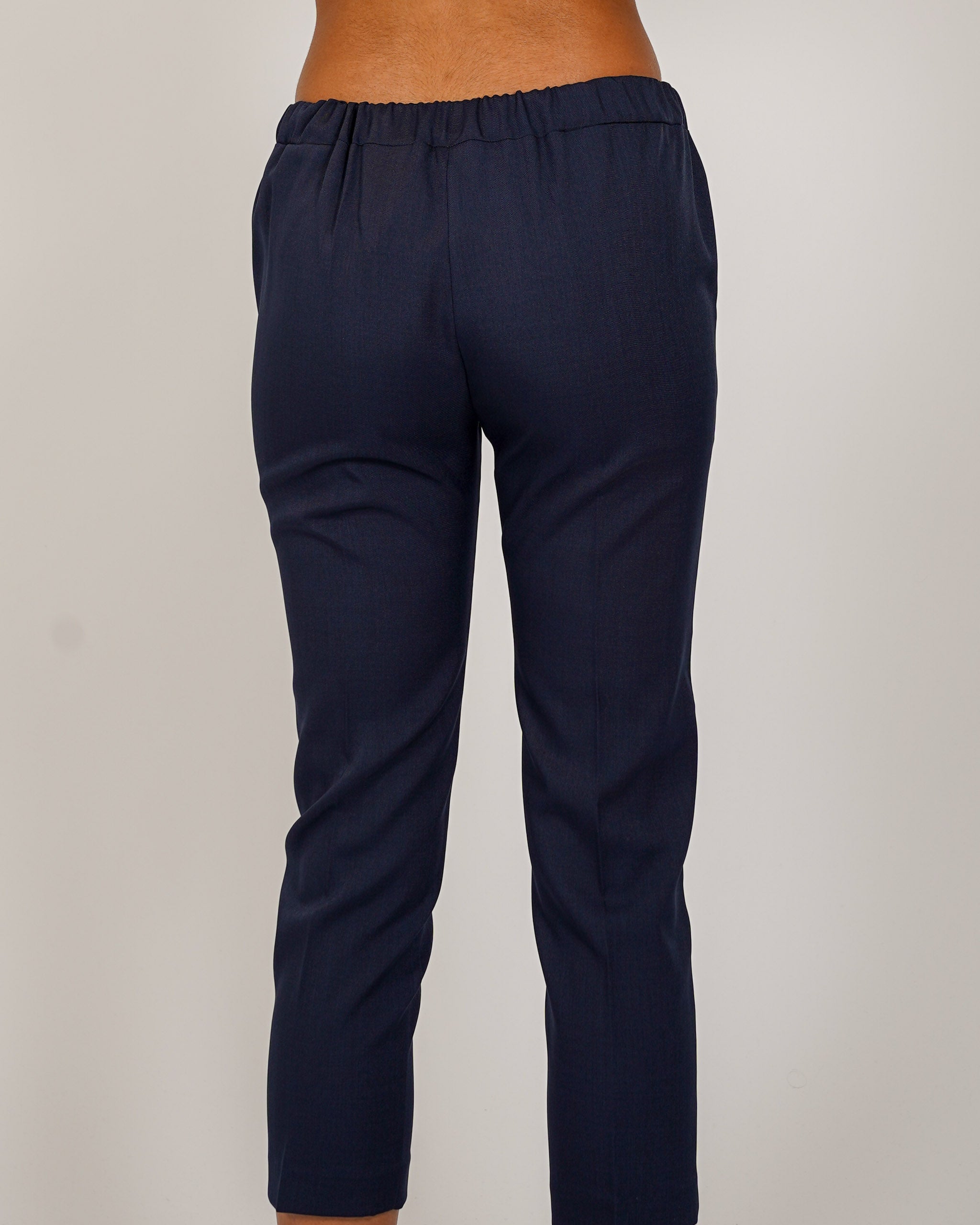 Pantaloni slim fit con elastico in ecofibra - Judas
