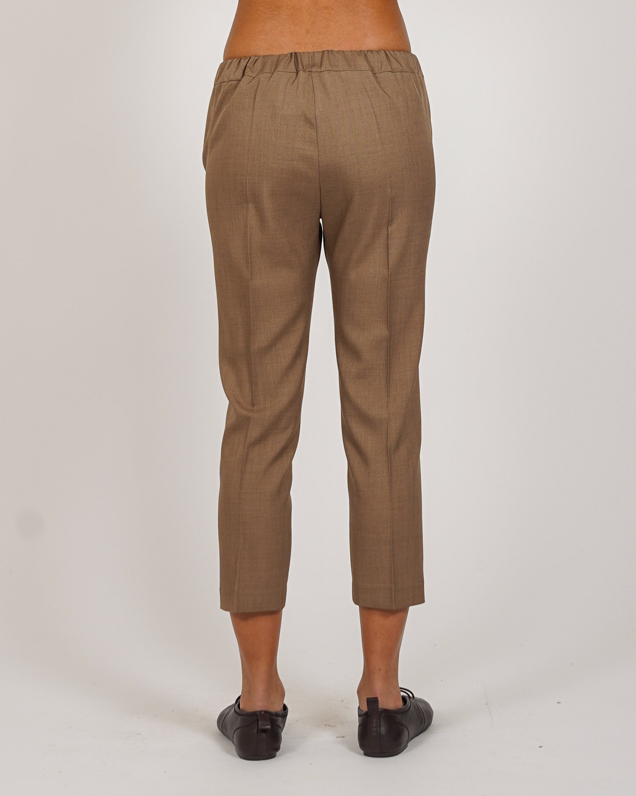 Pantaloni slim fit con elastico in ecofibra - Judas