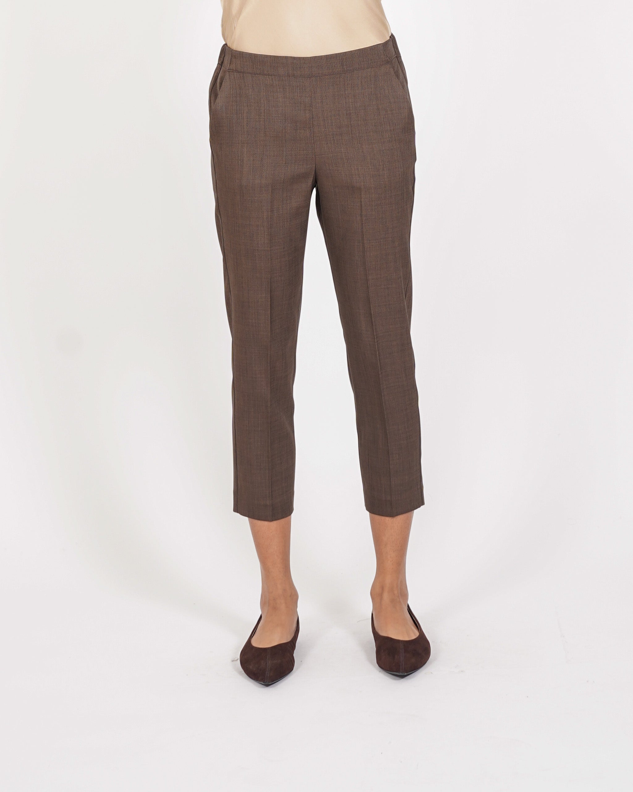 Pantaloni slim fit con elastico in ecofibra - Judas