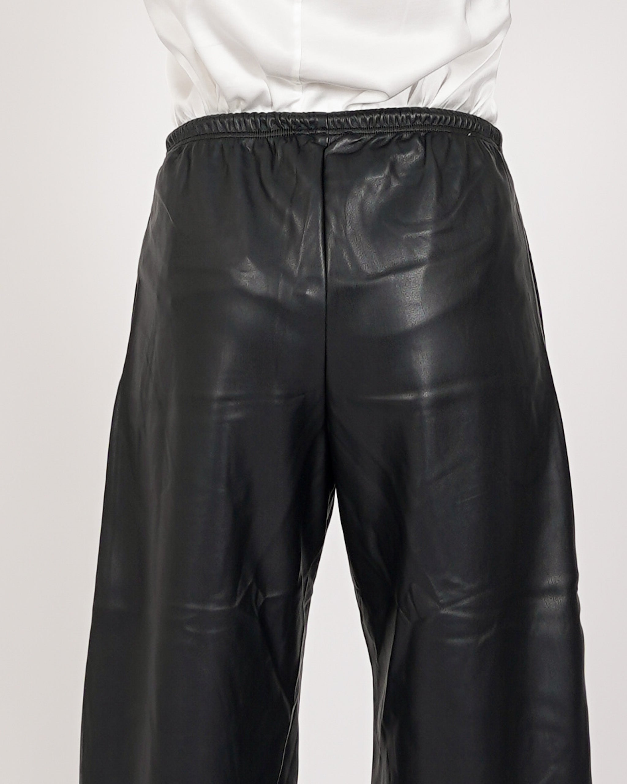 Pantaloni jogger balloon eco pelle - Lillian