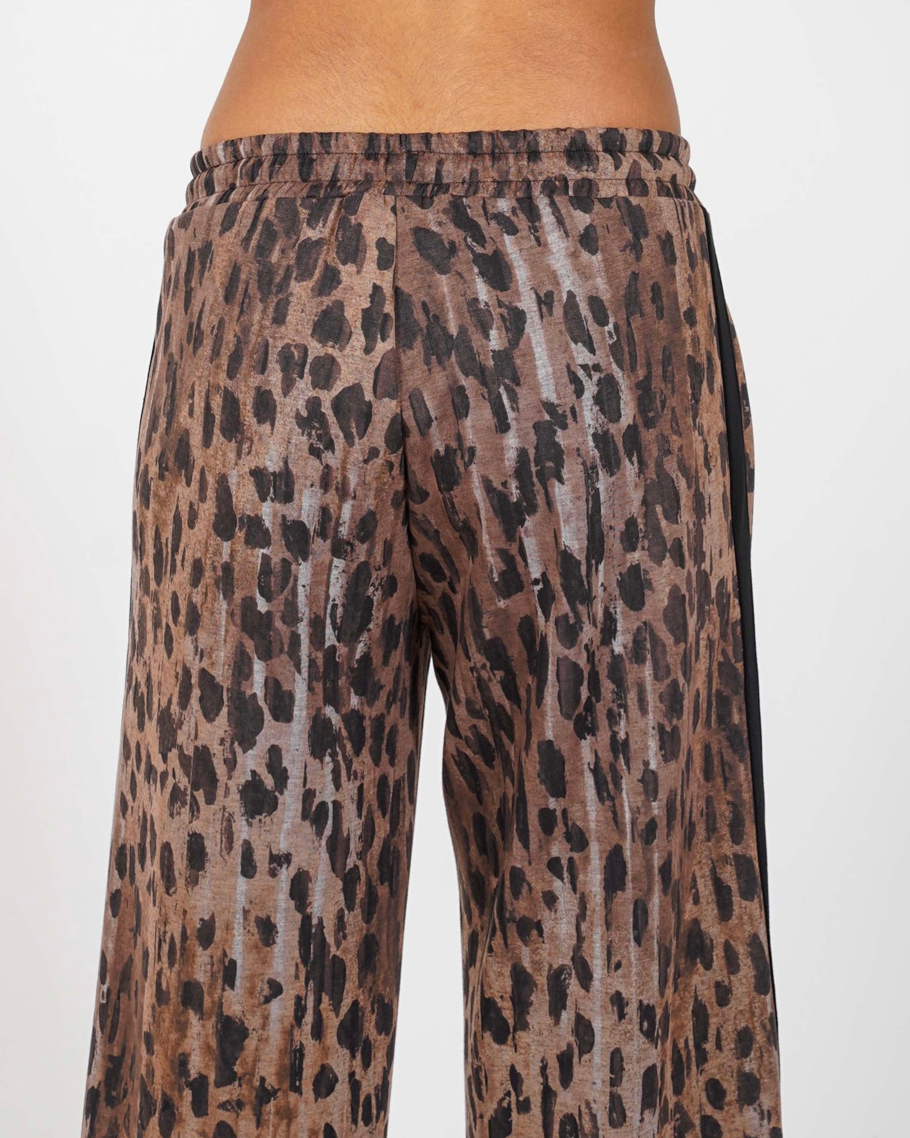Pantaloni jogger con stampa maculata - Lucia