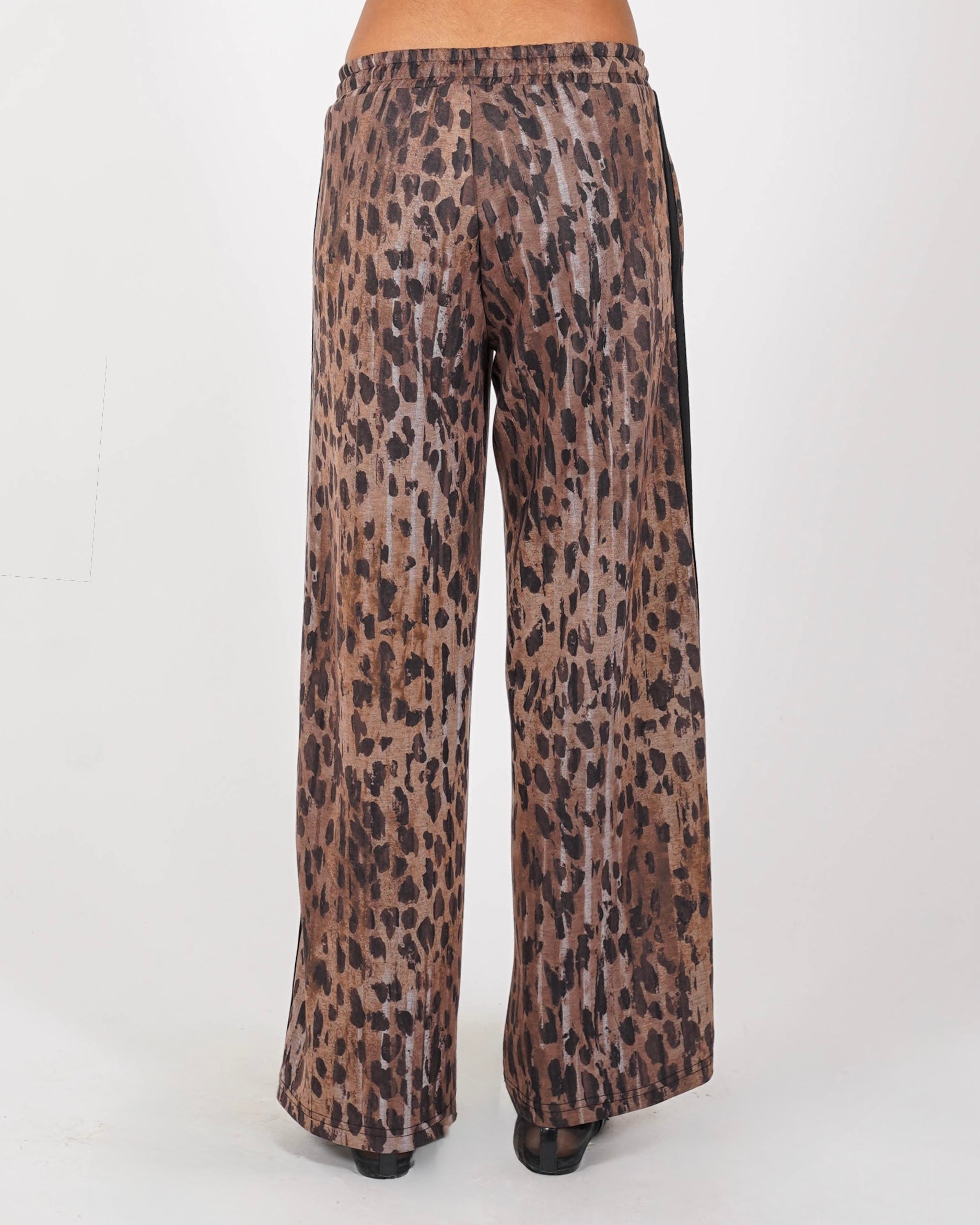 Pantaloni jogger con stampa maculata - Lucia