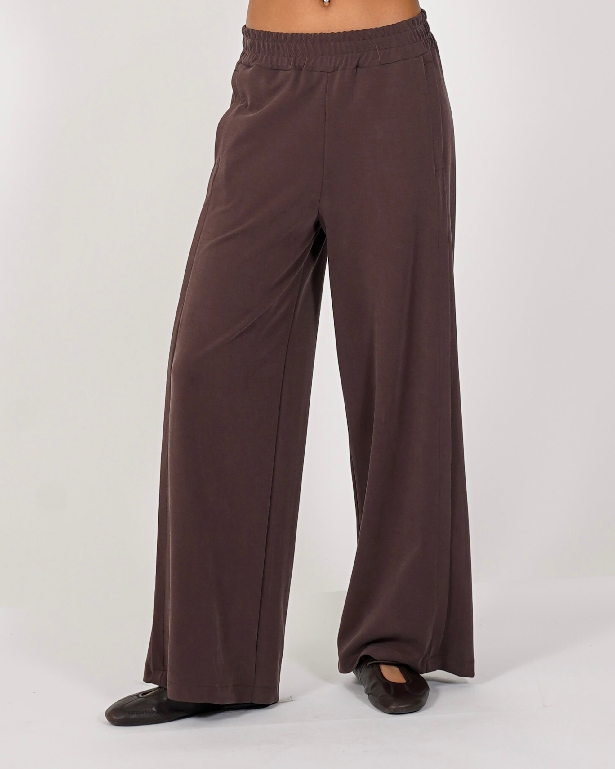 Pantaloni felpa con elastico - Panacea