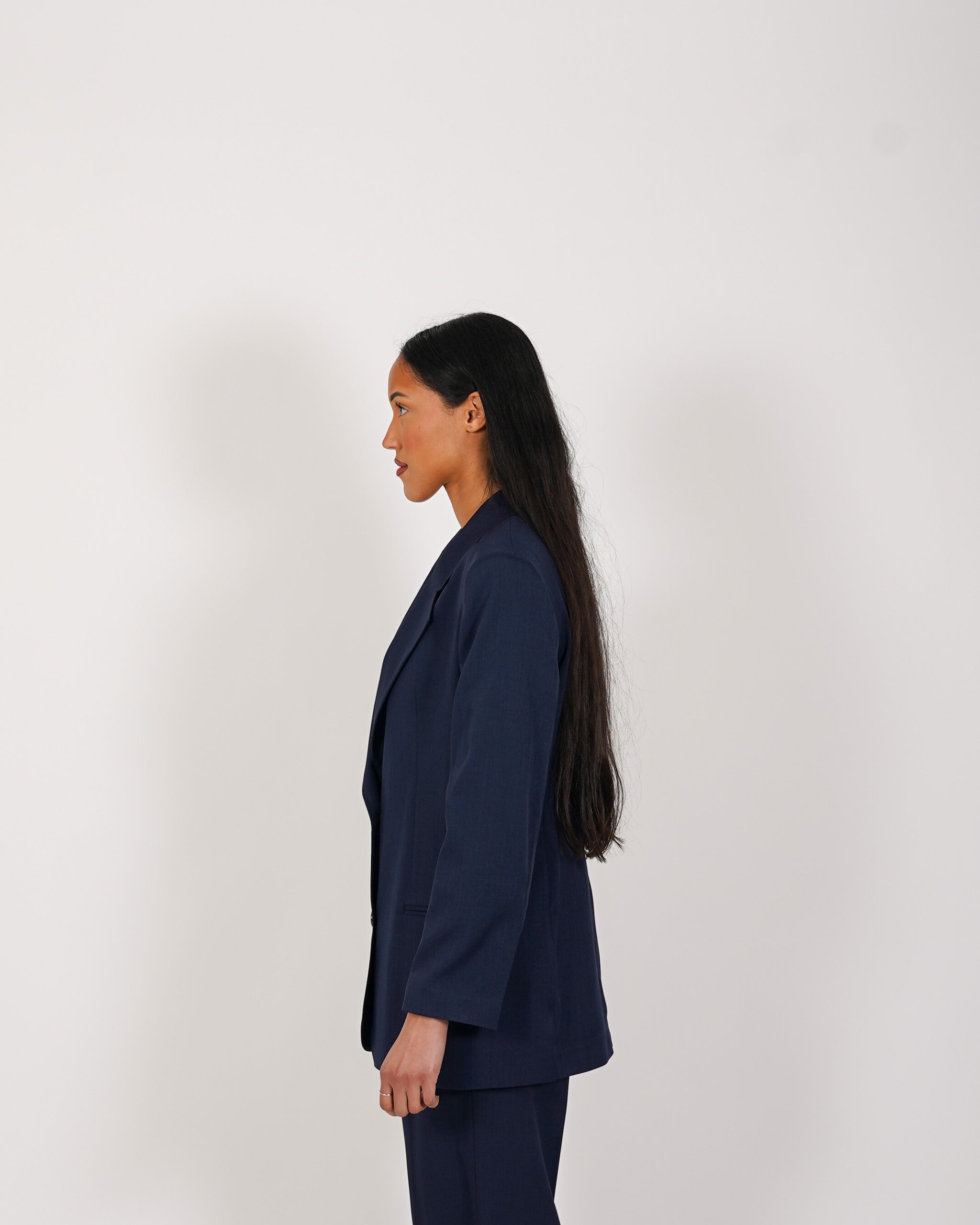 Giacca over monopetto in ecofibra - Adele