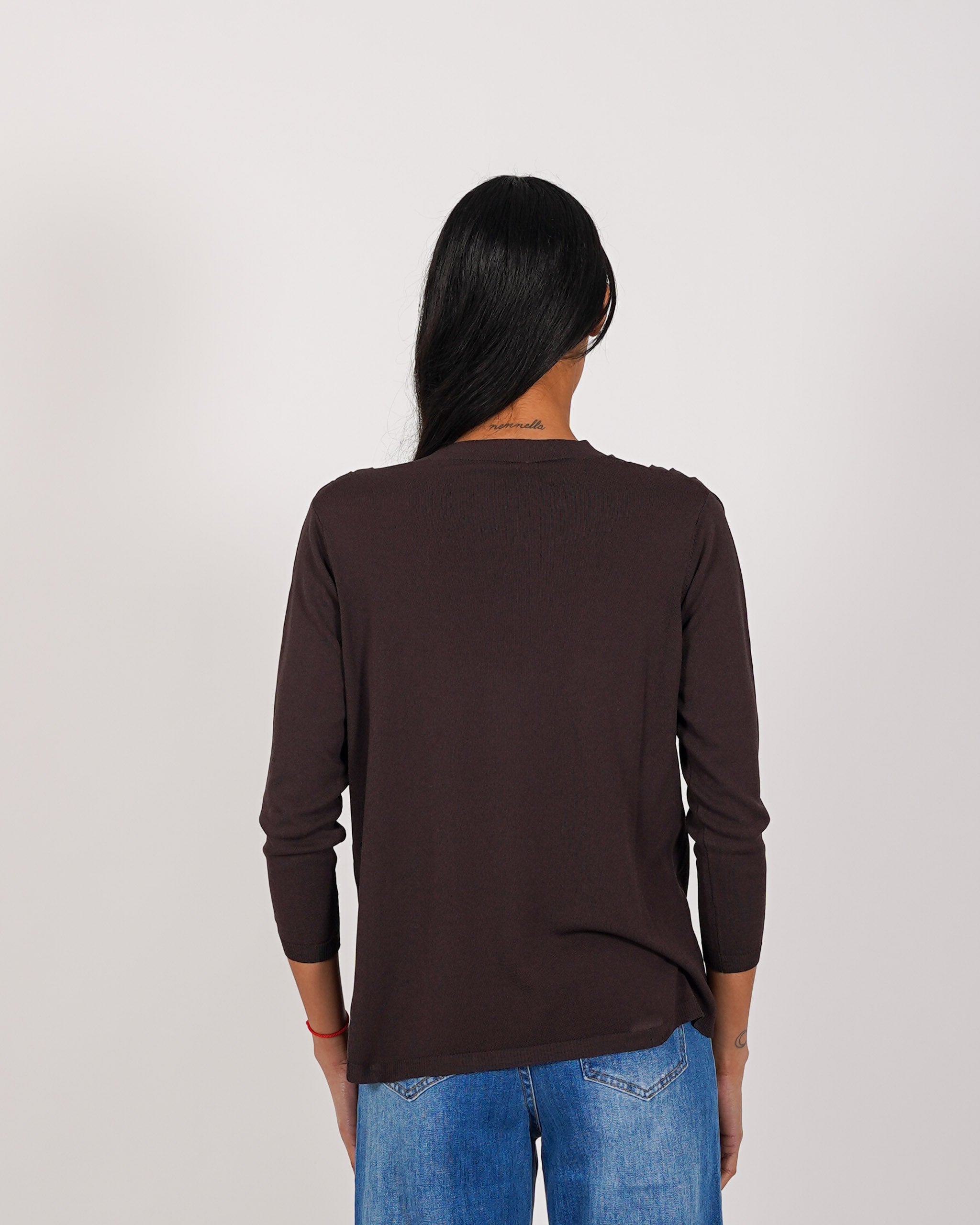 Maglia scollo gronda in mano viscosa - Ferula