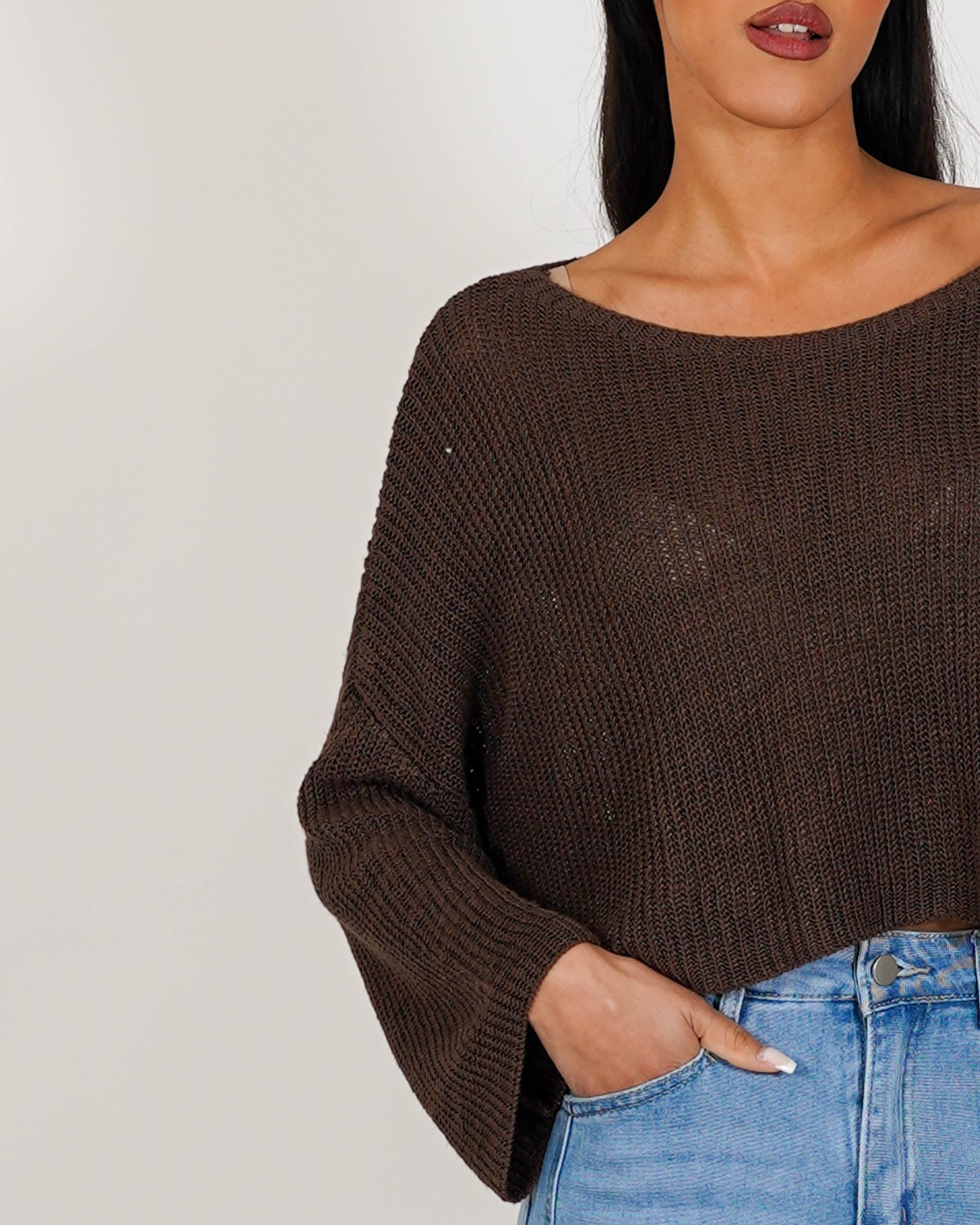Maglia girocollo in cotone - Zenobia