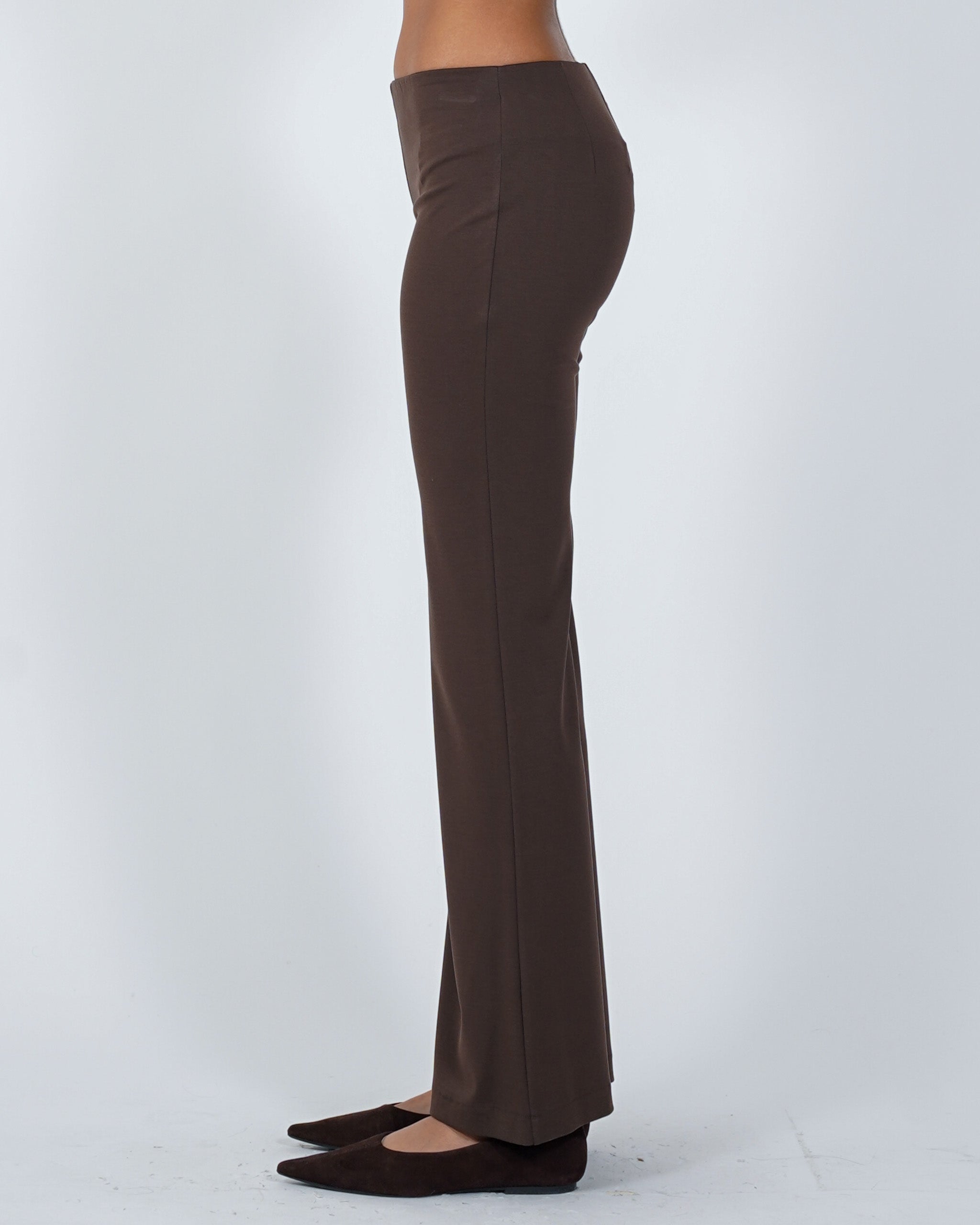 Pantaloni slim fit con elastico in ecofibra - Saladina