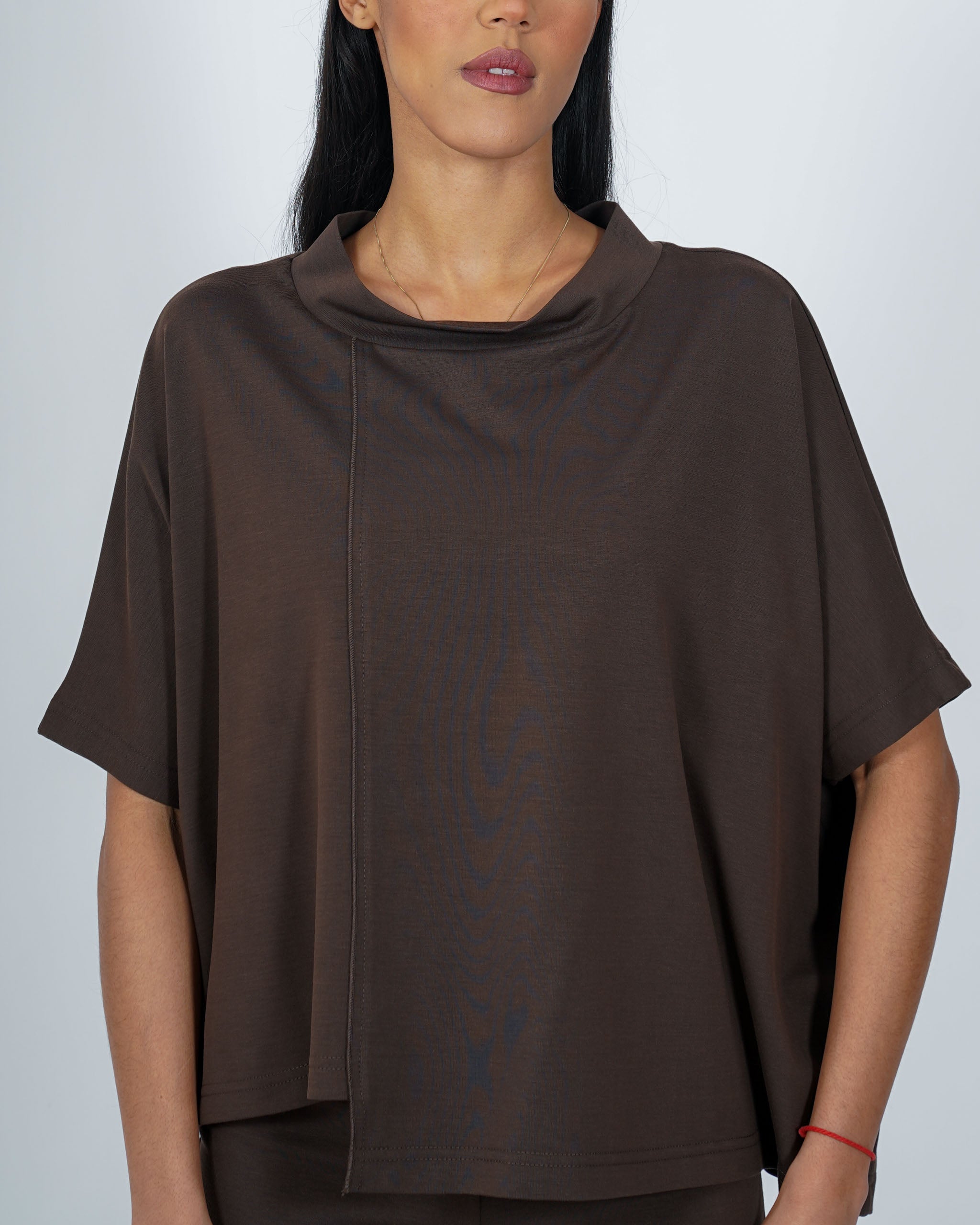 Blusa over asimmetrica - Santina