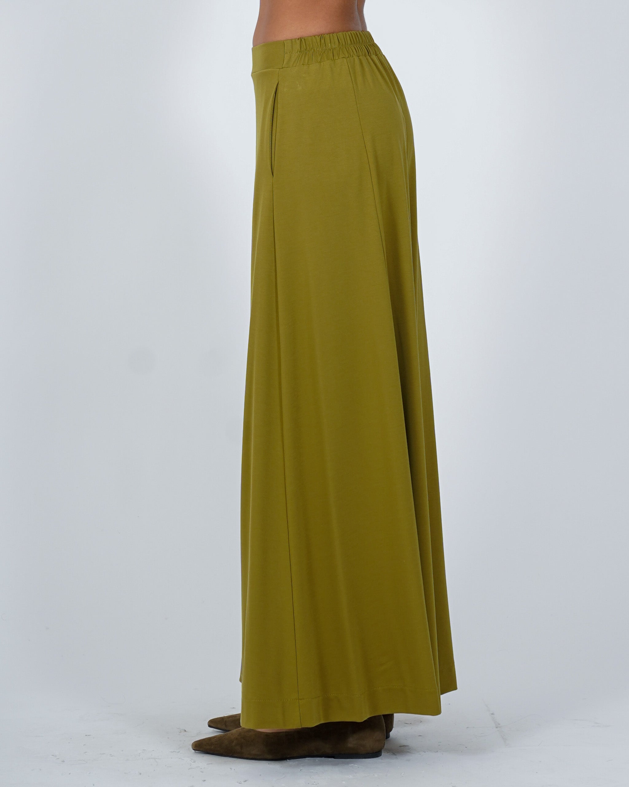 Pantaloni con baschina e gamba larga - Karen